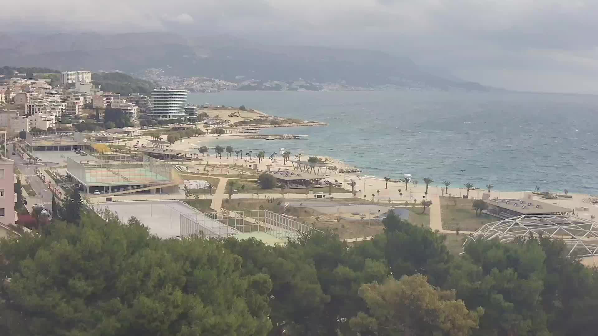 Plage Žnjan et installations sportives – Split
