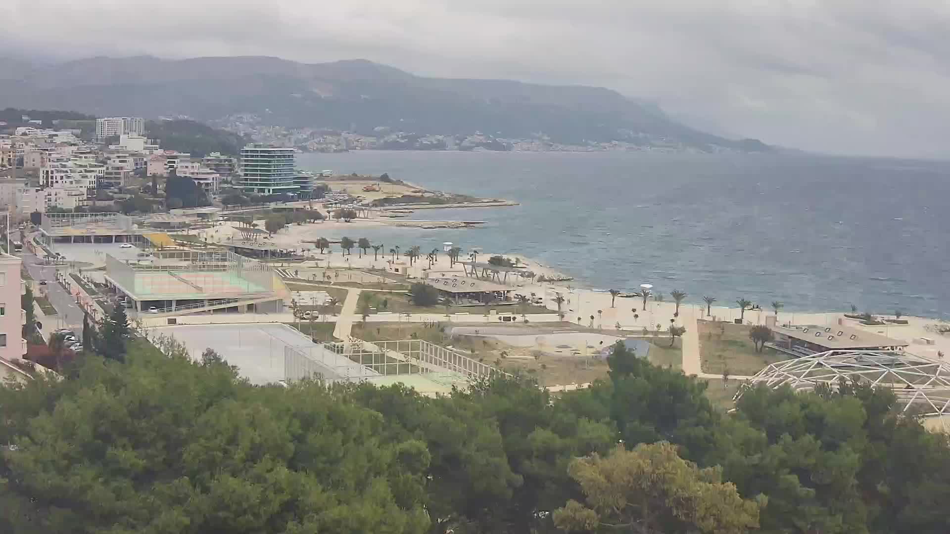 Playa Žnjan e instalaciones deportivas – Split