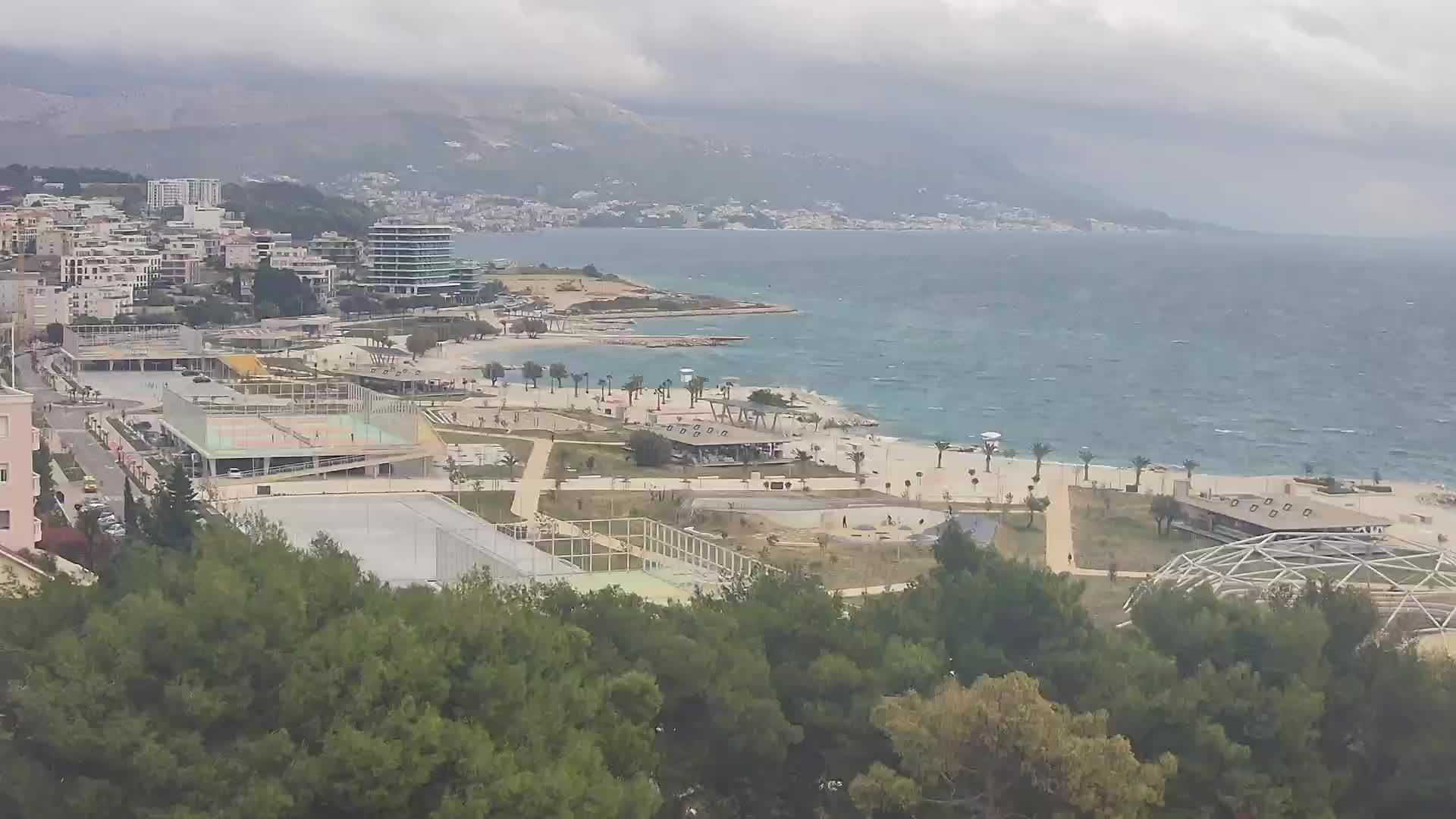 Playa Žnjan e instalaciones deportivas – Split