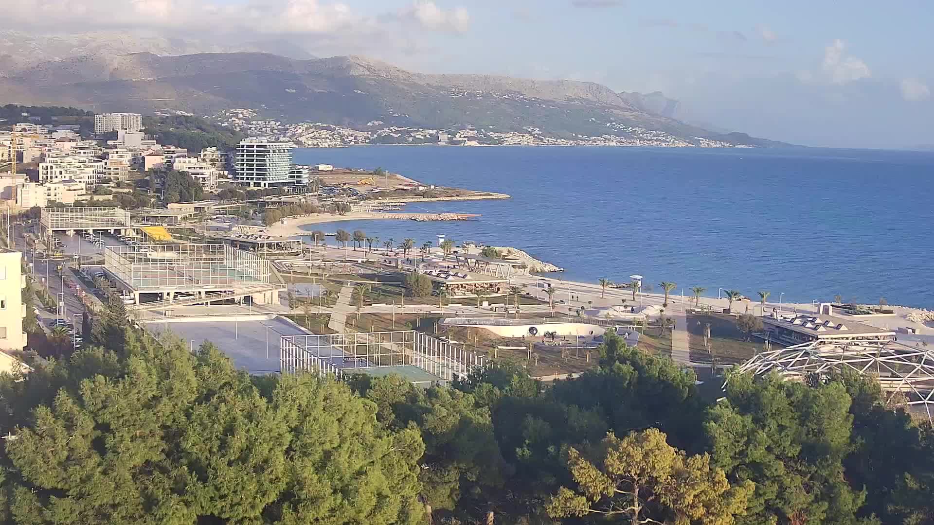 Plage Žnjan et installations sportives – Split