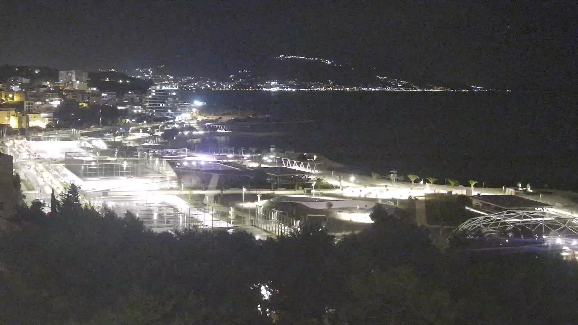 Plage Žnjan et installations sportives – Split