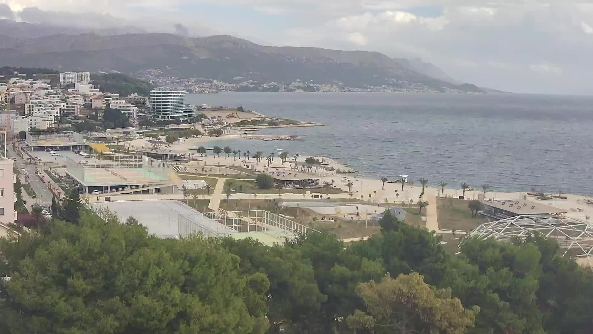 Plage Žnjan et installations sportives – Split