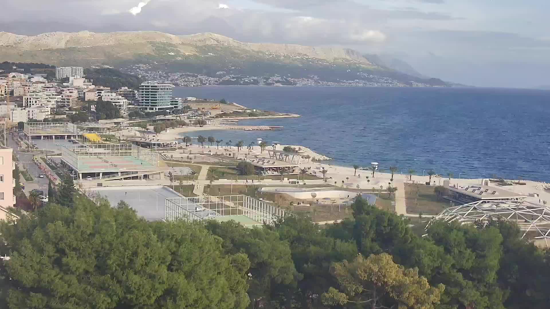 Plage Žnjan et installations sportives – Split