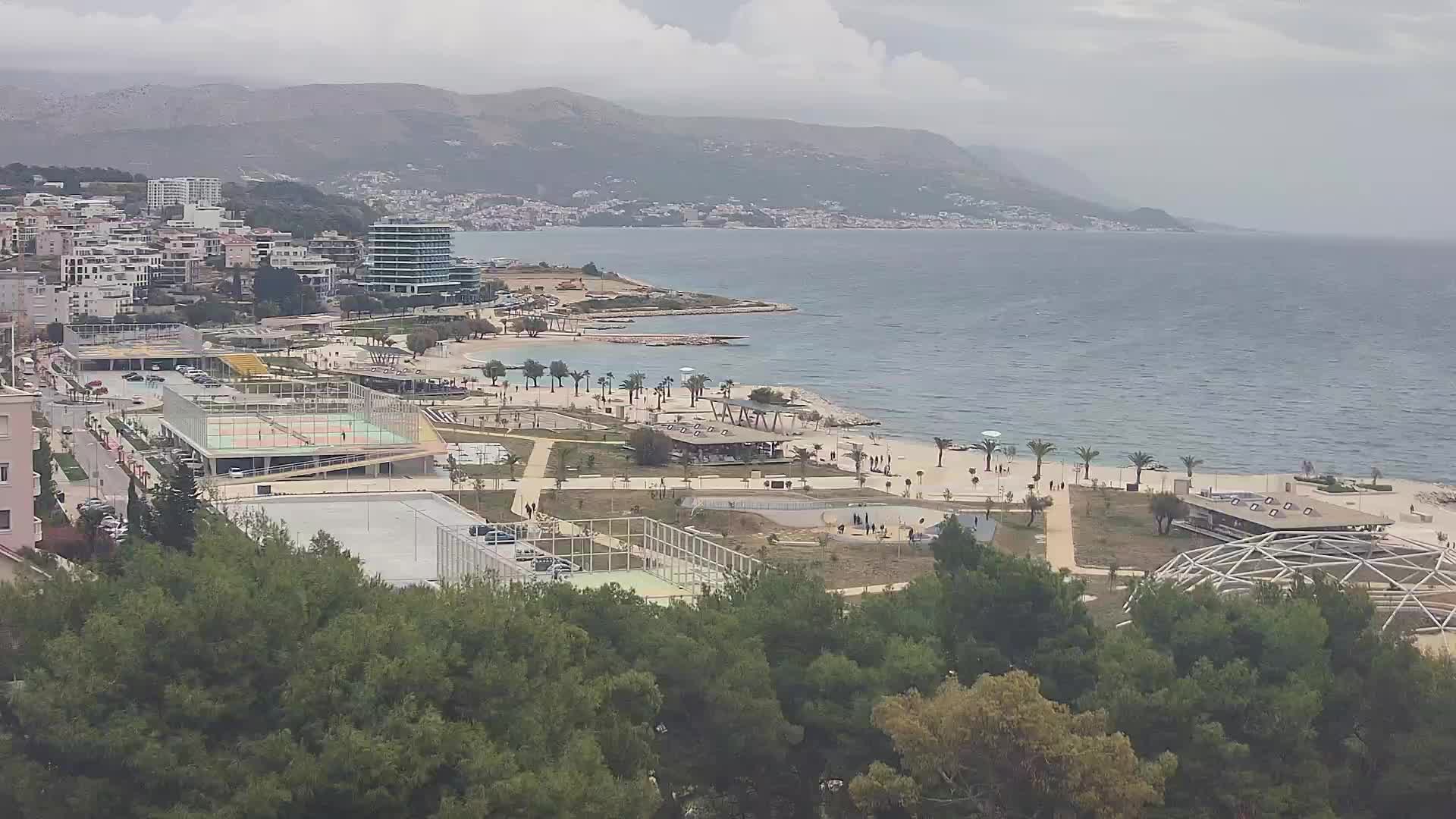 Spiaggia di Žnjan e impianti sportivi – Spalato