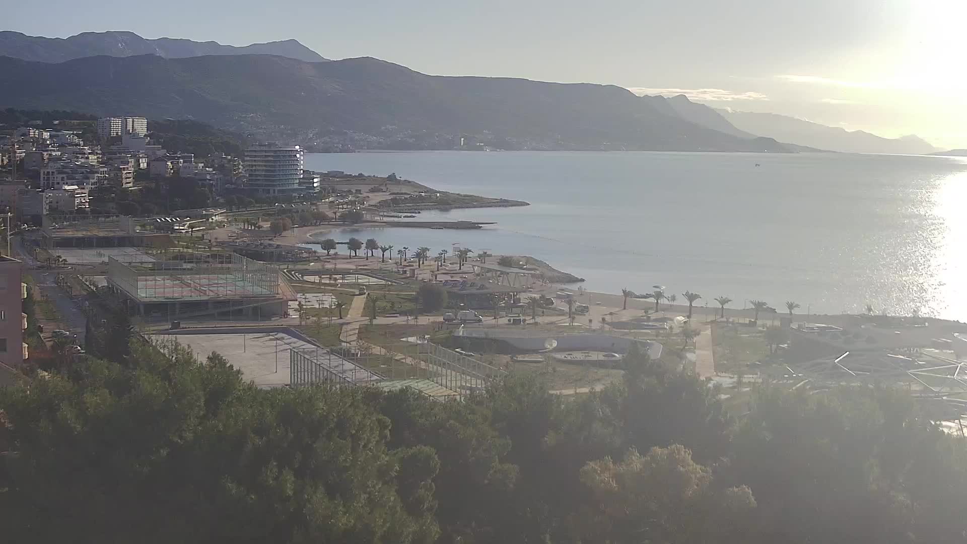 Plage Žnjan et installations sportives – Split