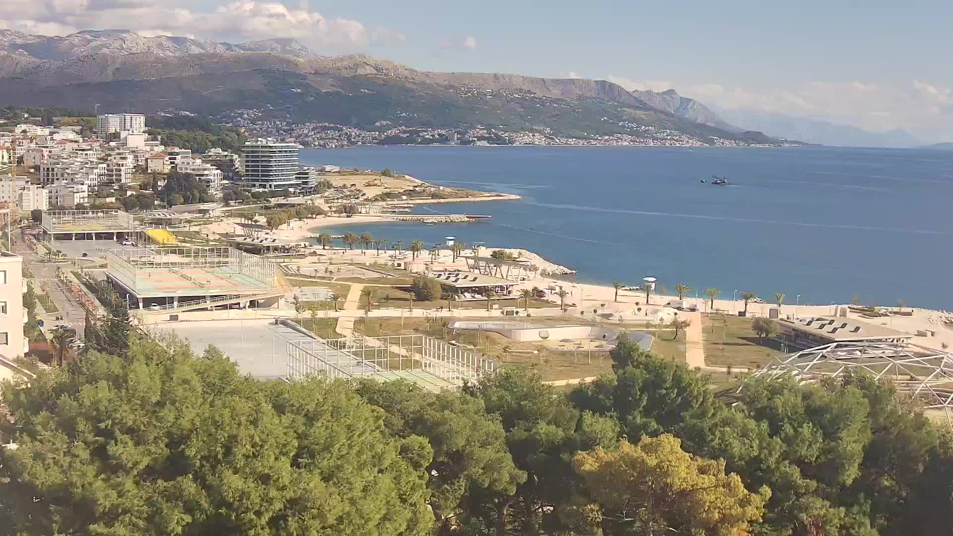 Plage Žnjan et installations sportives – Split
