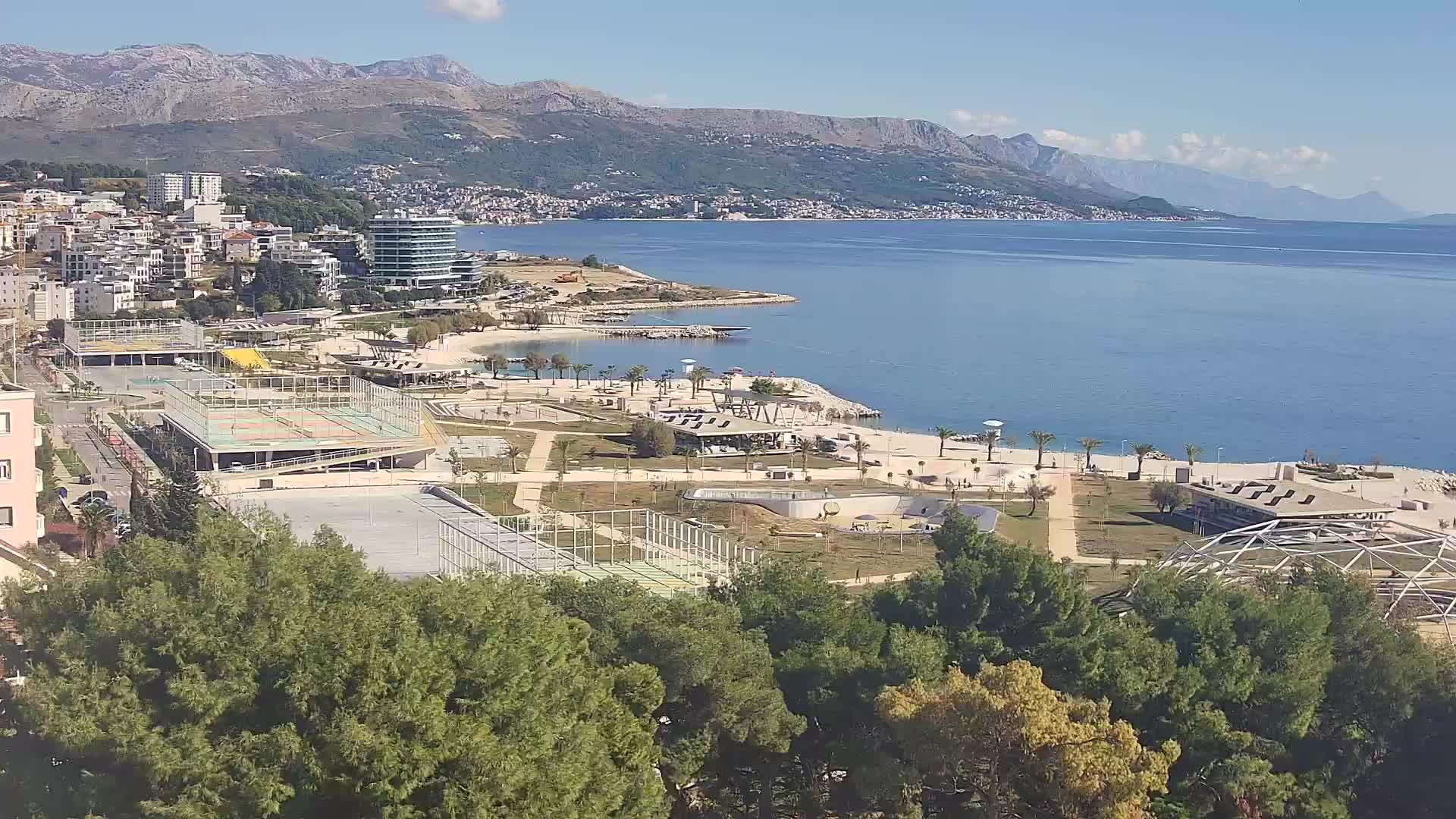 Playa Žnjan e instalaciones deportivas – Split