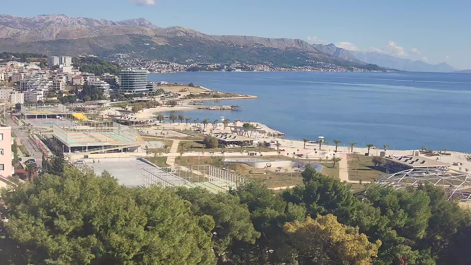 Plaža Žnjan in športni objekti – Split