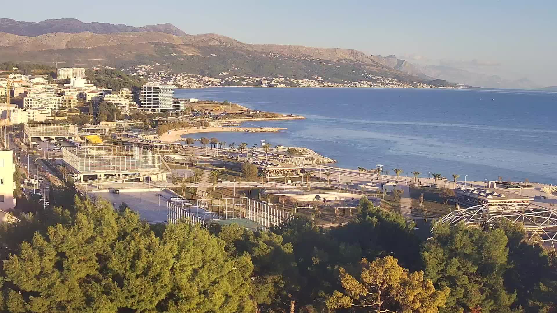 Plage Žnjan et installations sportives – Split