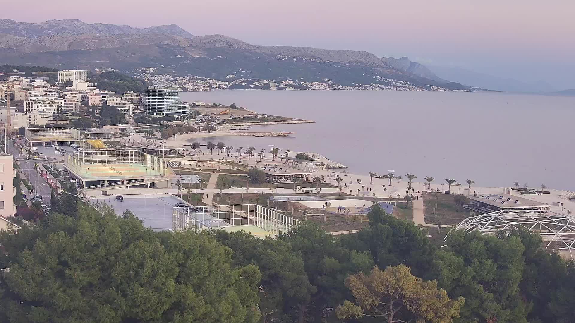 Spiaggia di Žnjan e impianti sportivi – Spalato