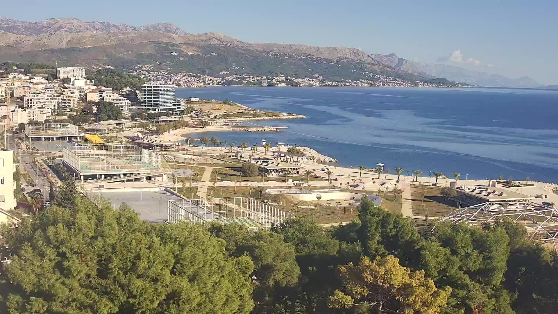 Plage Žnjan et installations sportives – Split