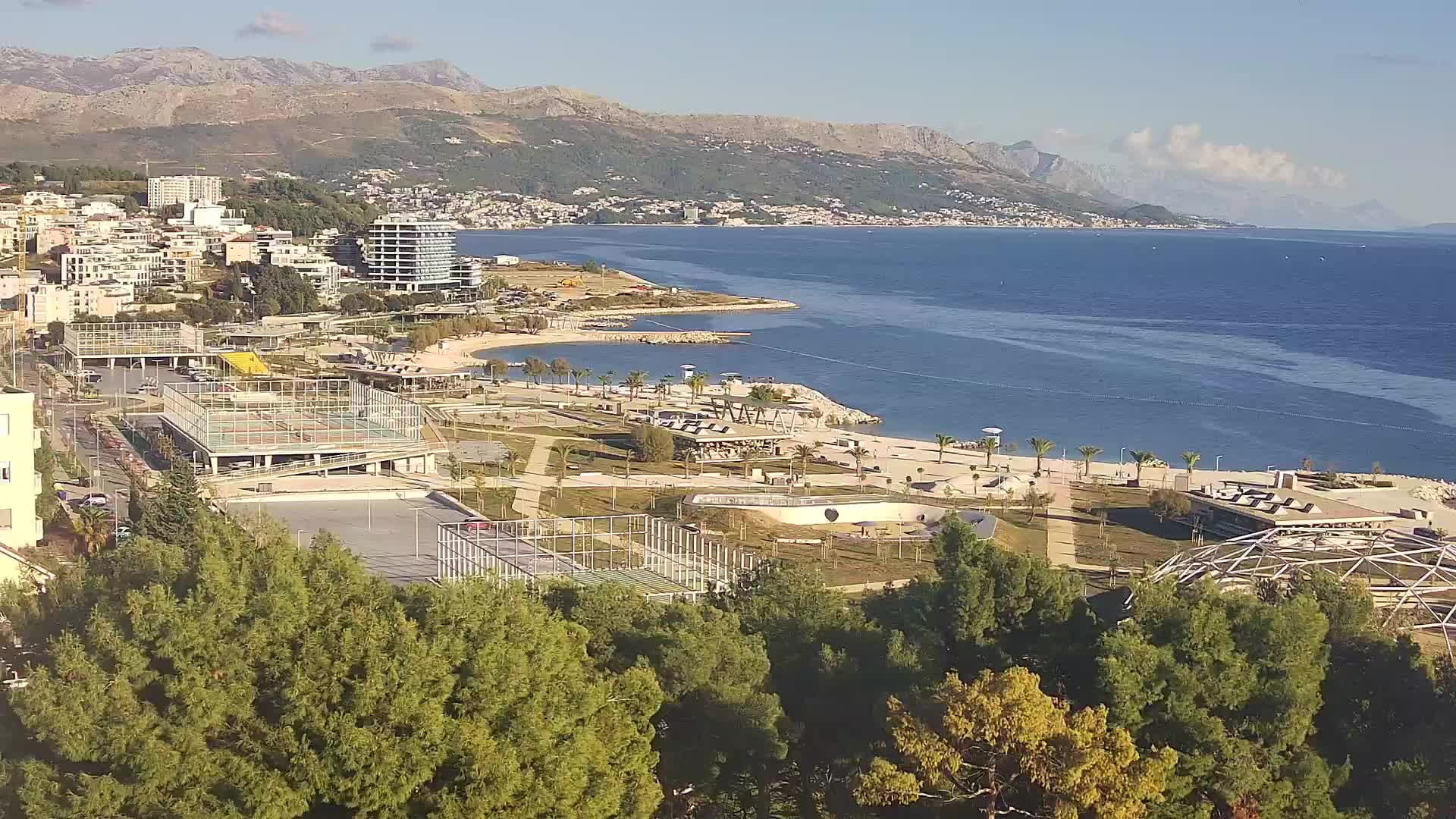 Spiaggia di Žnjan e impianti sportivi – Spalato