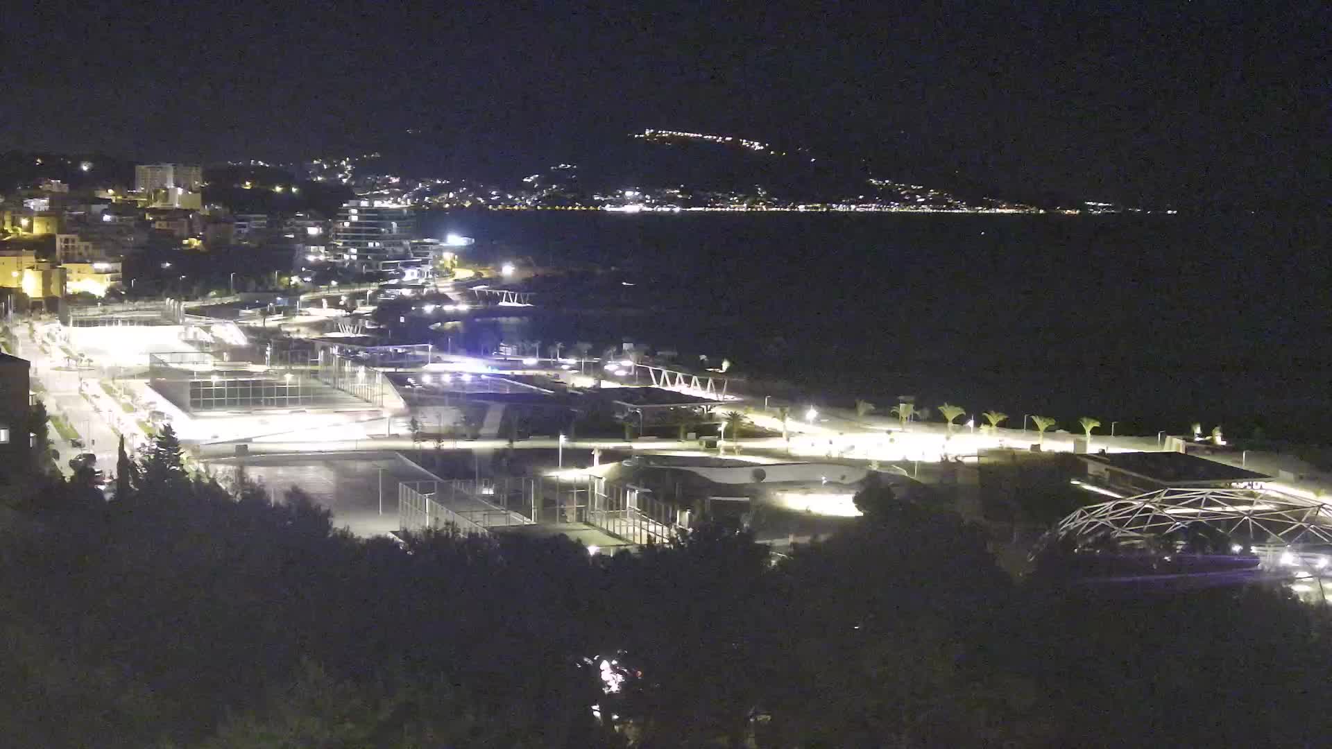 Plage Žnjan et installations sportives – Split