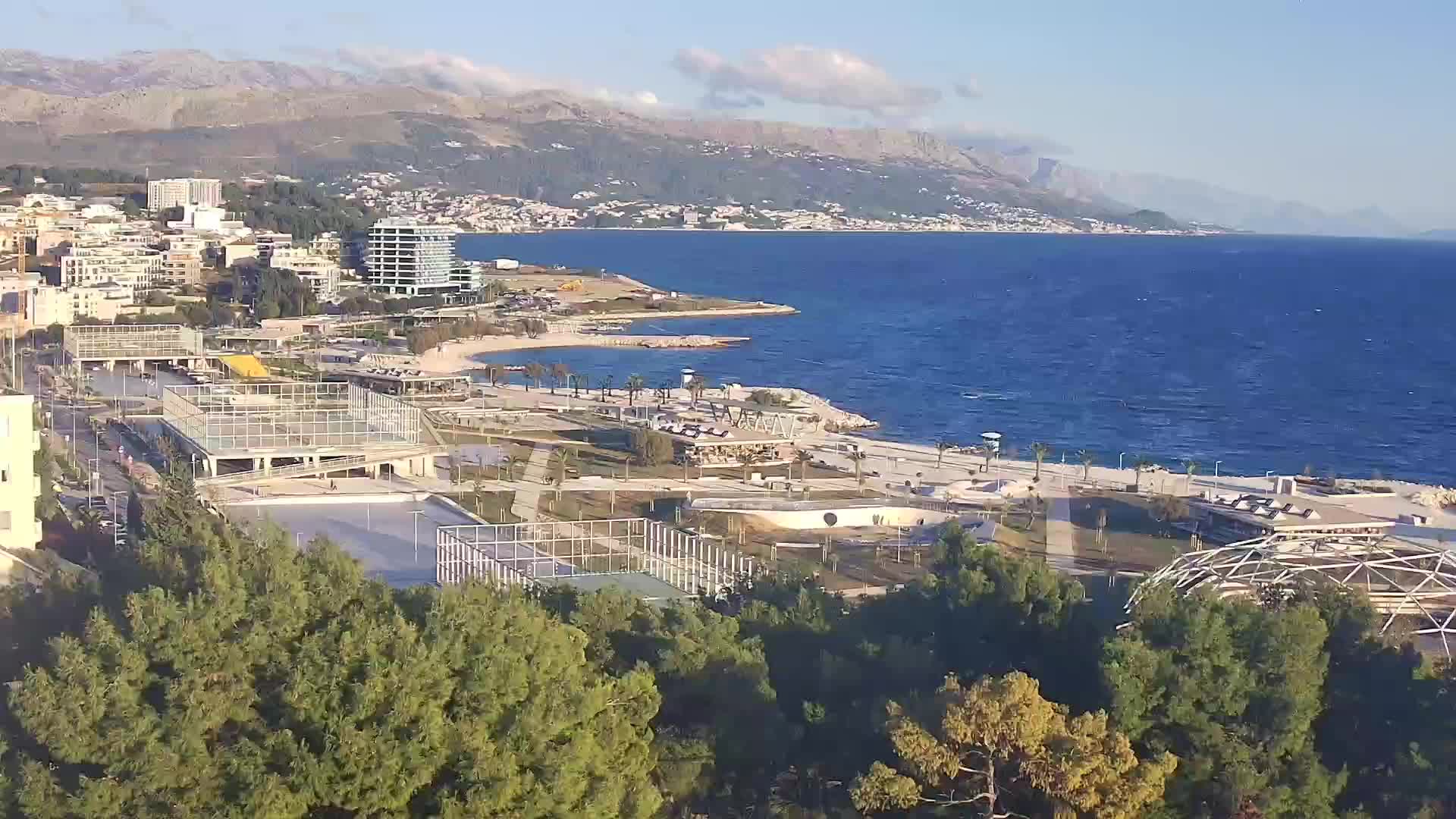 Plage Žnjan et installations sportives – Split