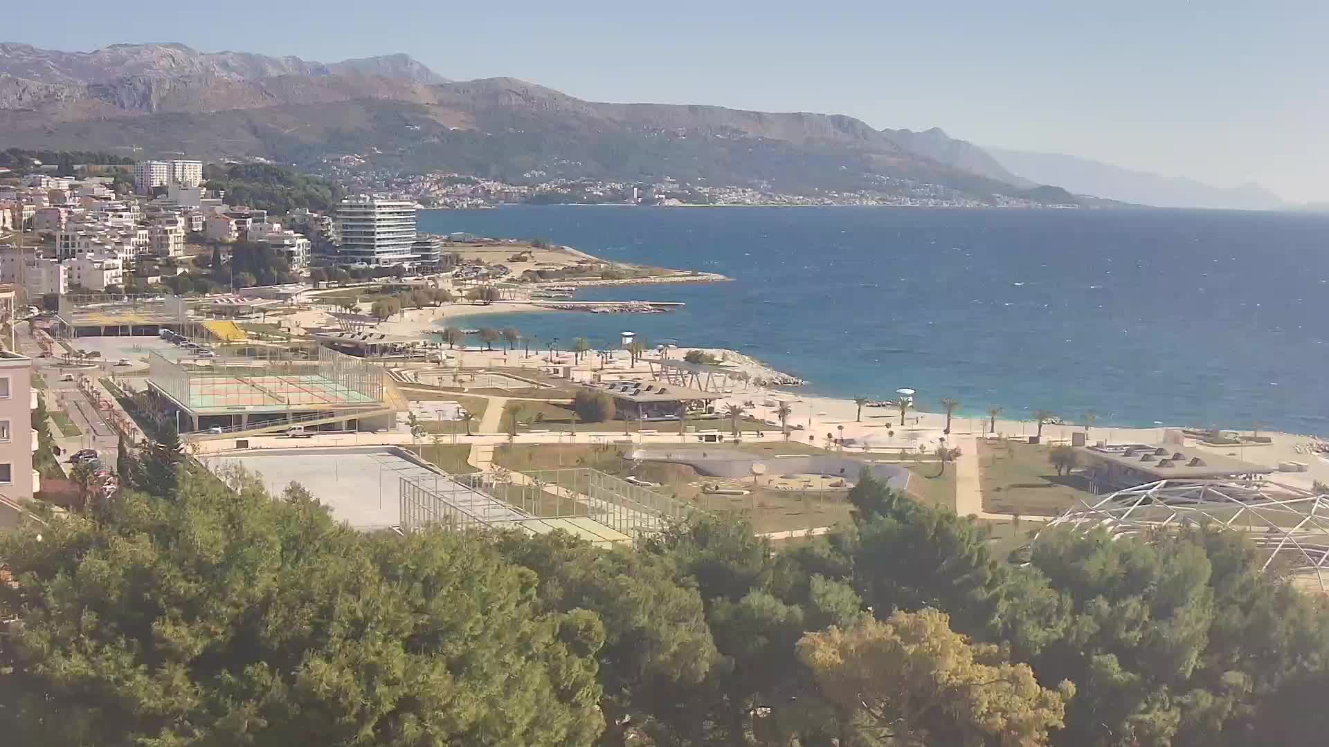 Plage Žnjan et installations sportives – Split