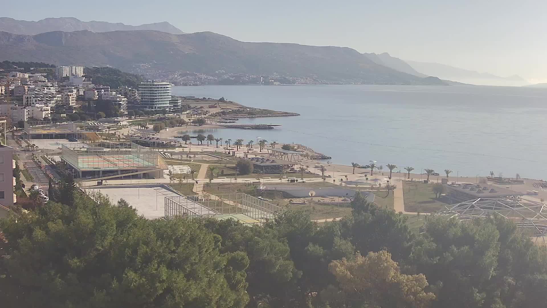 Plage Žnjan et installations sportives – Split