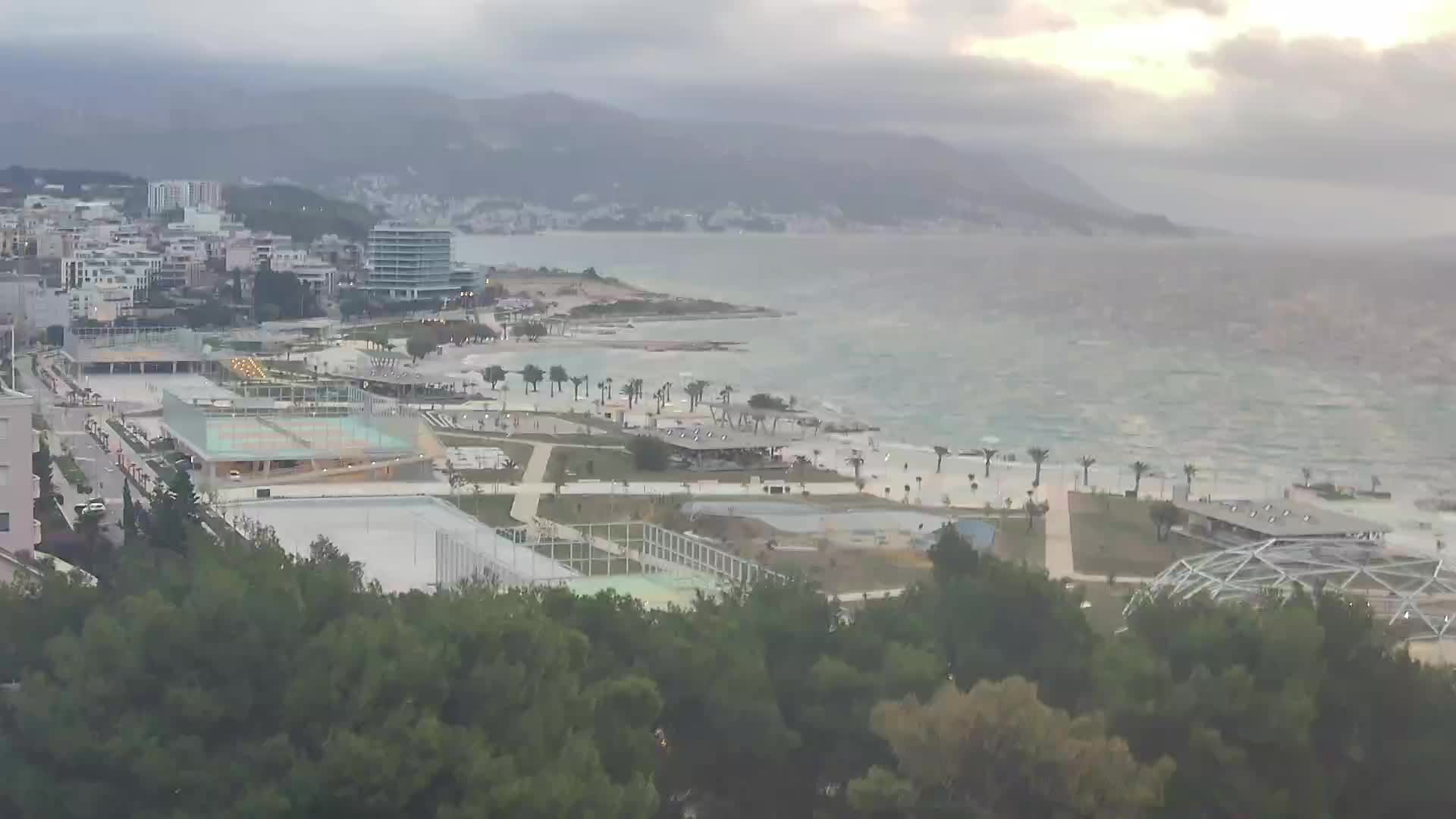 Plage Žnjan et installations sportives – Split