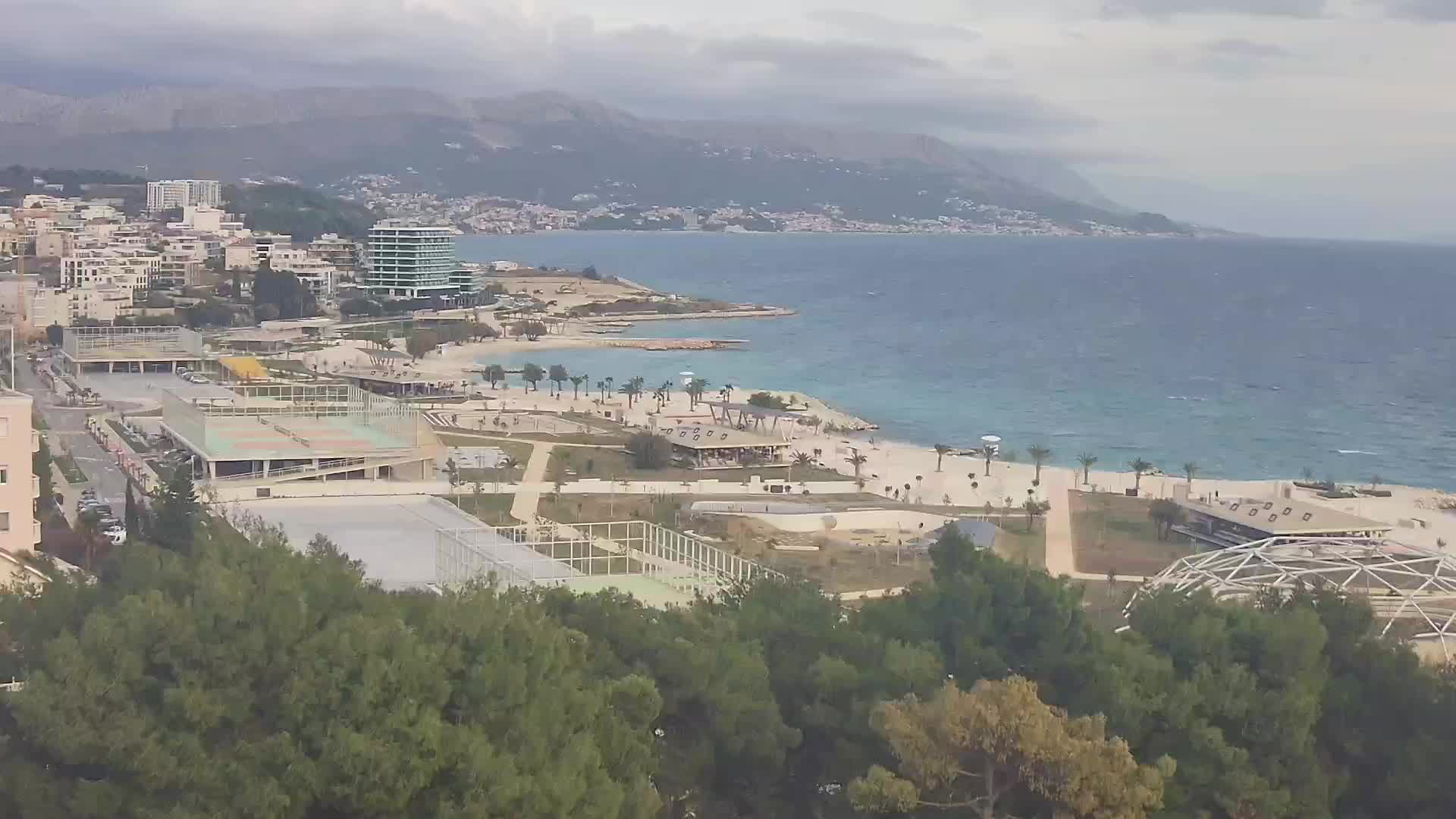 Plage Žnjan et installations sportives – Split