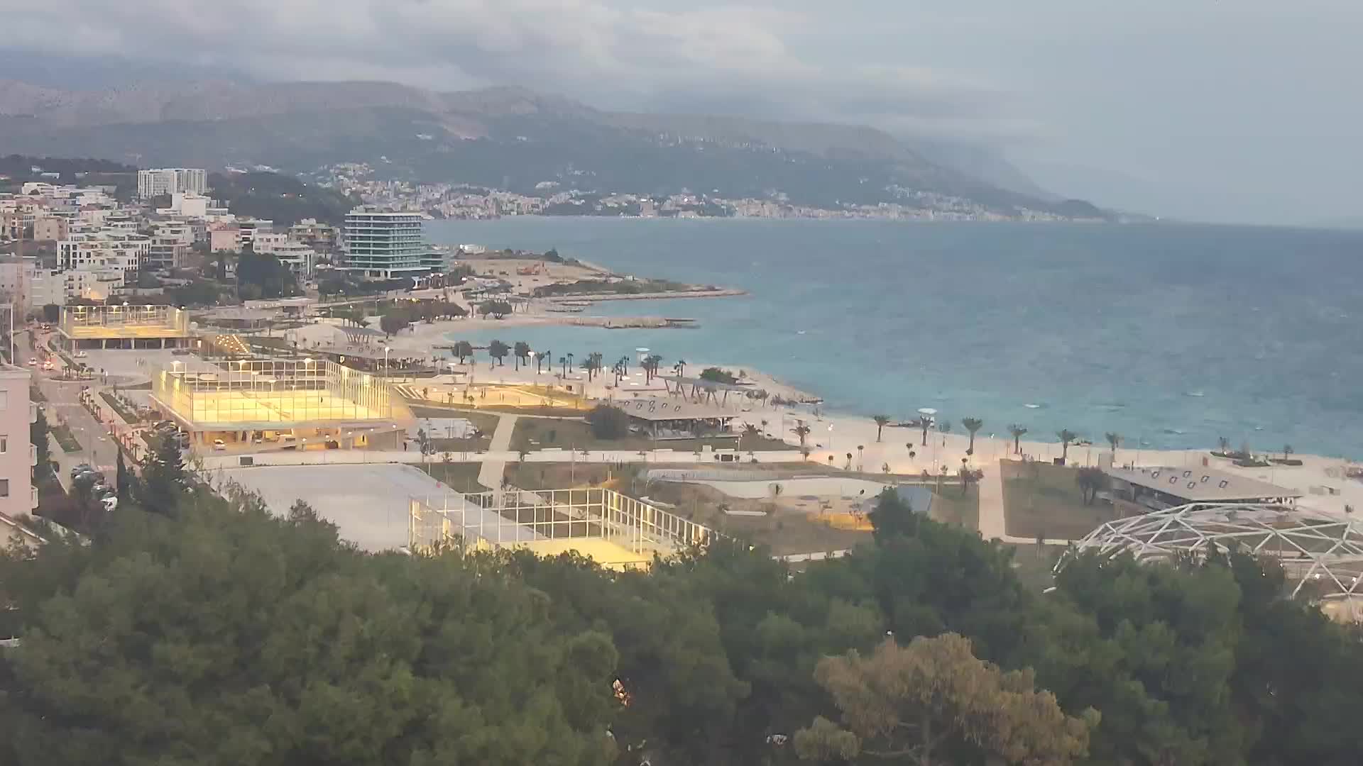 Spiaggia di Žnjan e impianti sportivi – Spalato