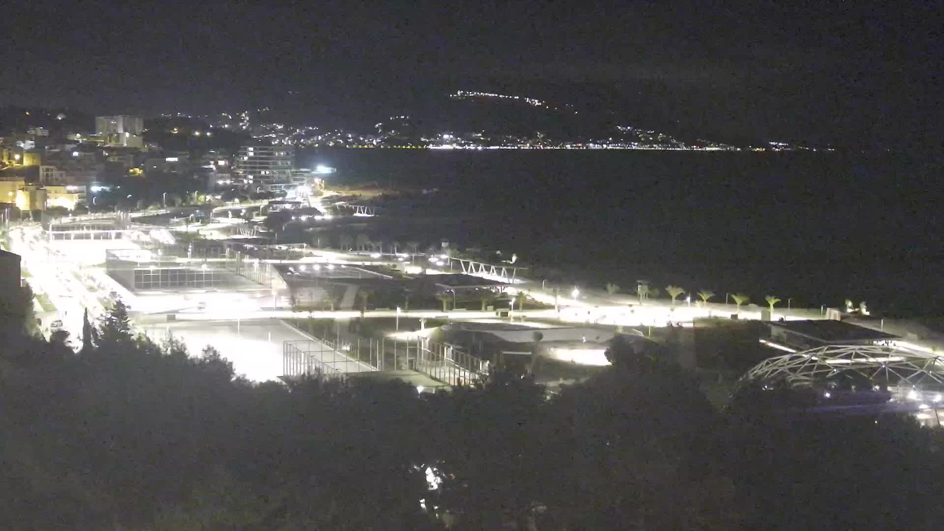 Plage Žnjan et installations sportives – Split