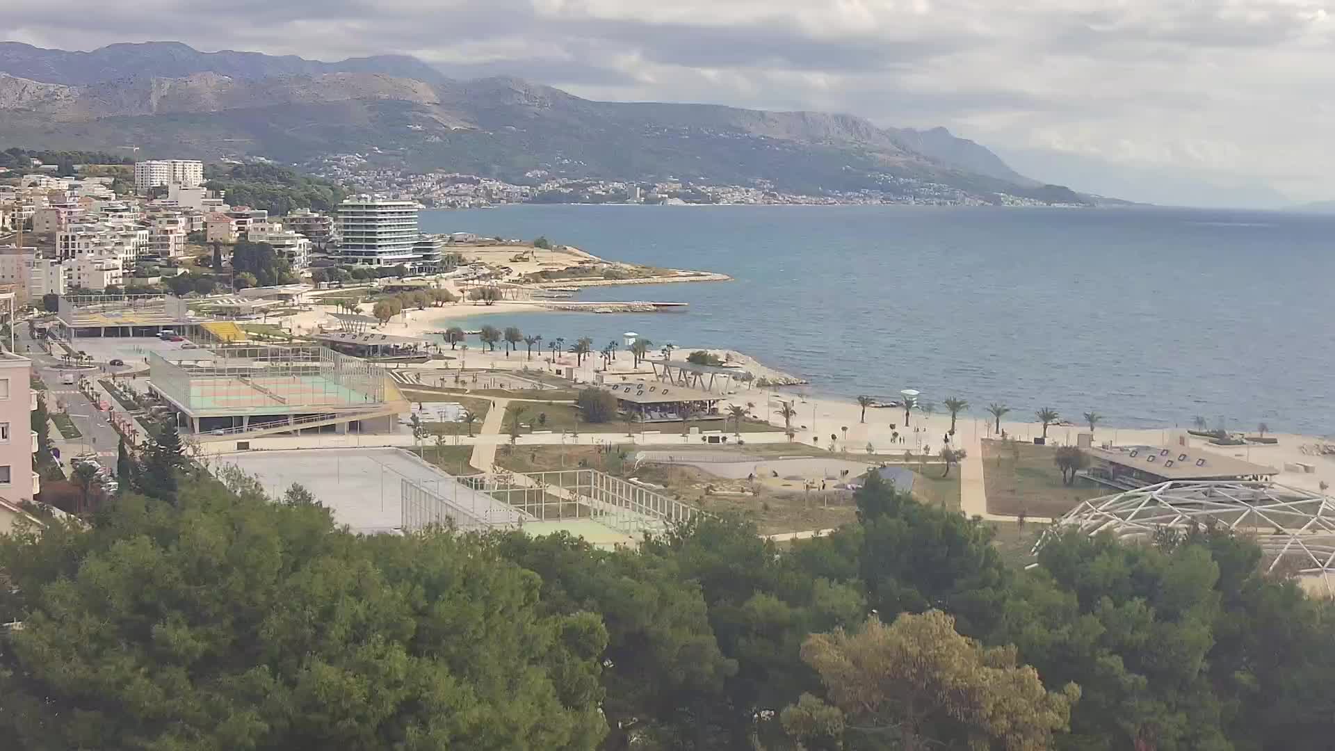 Plage Žnjan et installations sportives – Split