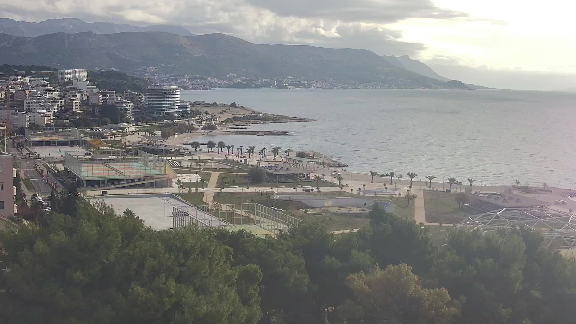 Plage Žnjan et installations sportives – Split