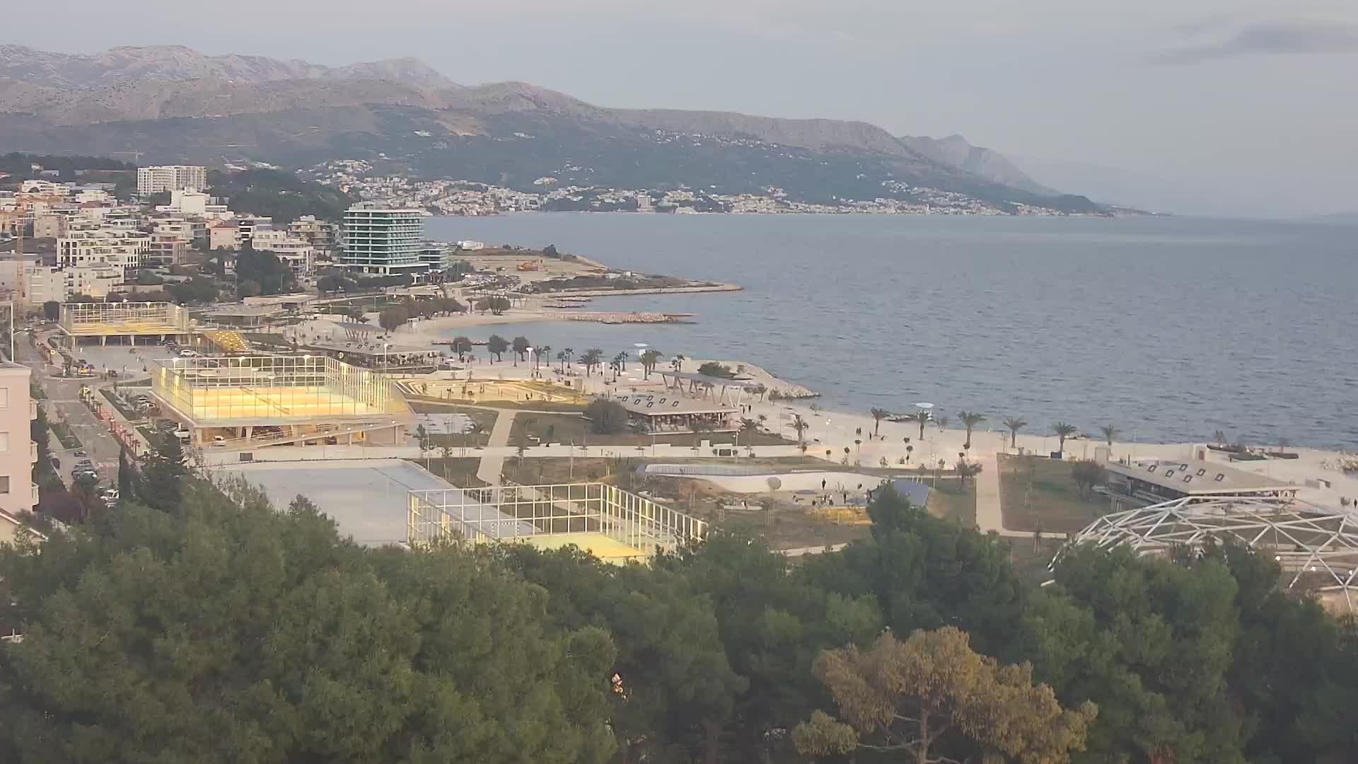 Spiaggia di Žnjan e impianti sportivi – Spalato