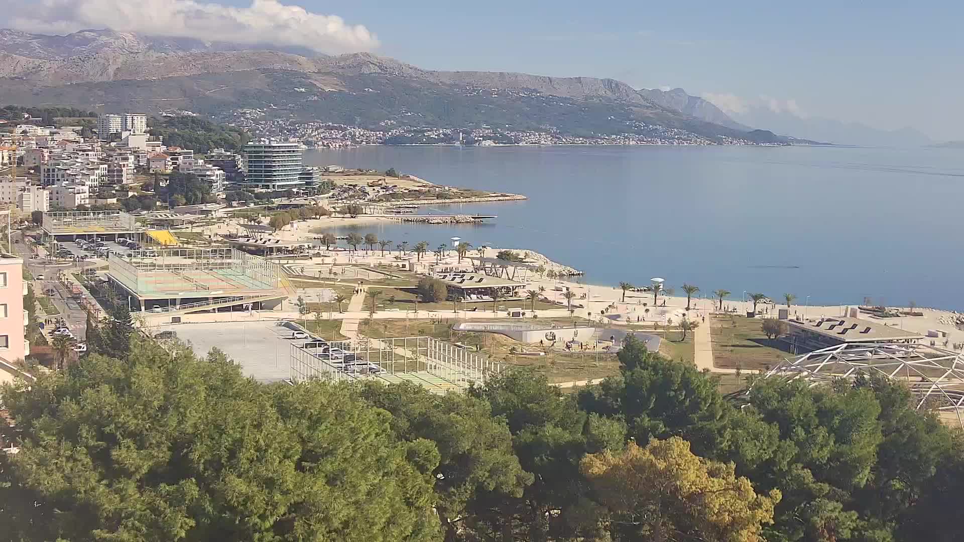 Spiaggia di Žnjan e impianti sportivi – Spalato