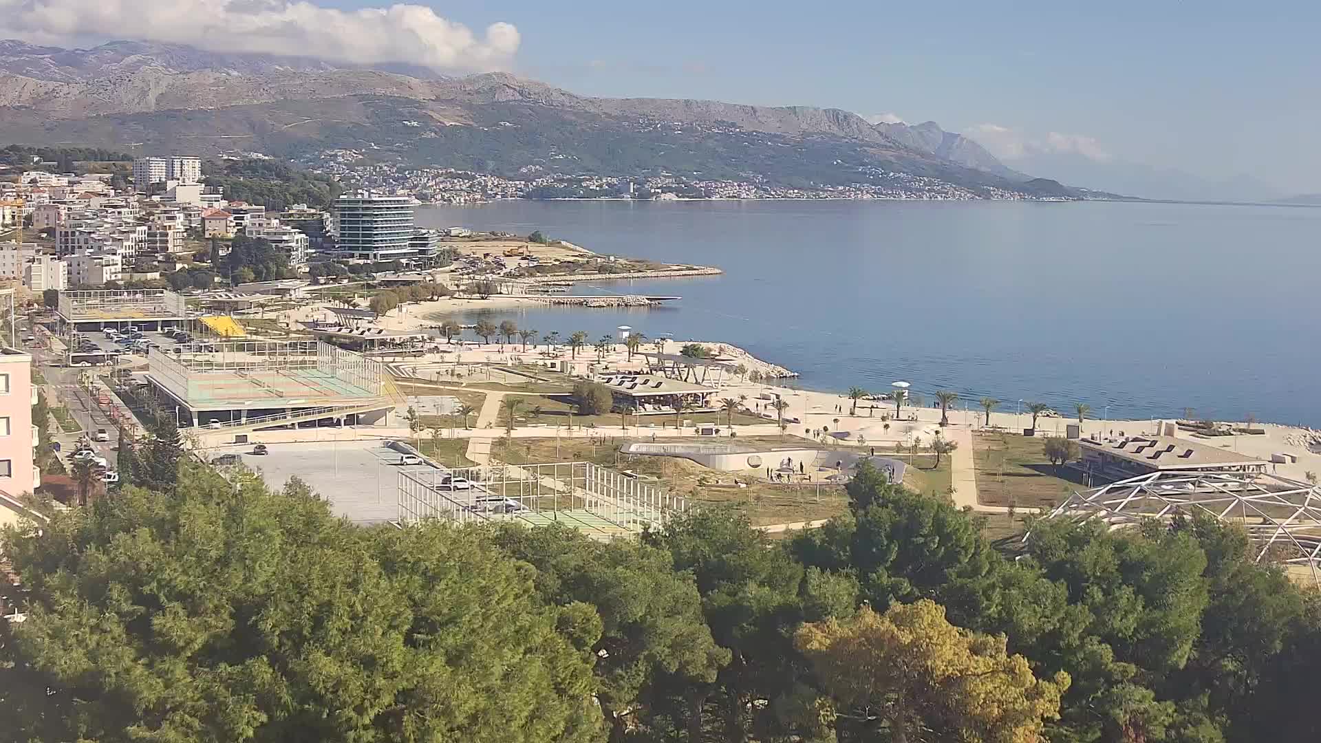 Plage Žnjan et installations sportives – Split