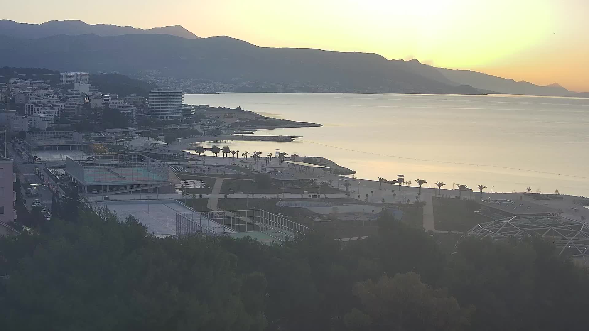 Plage Žnjan et installations sportives – Split