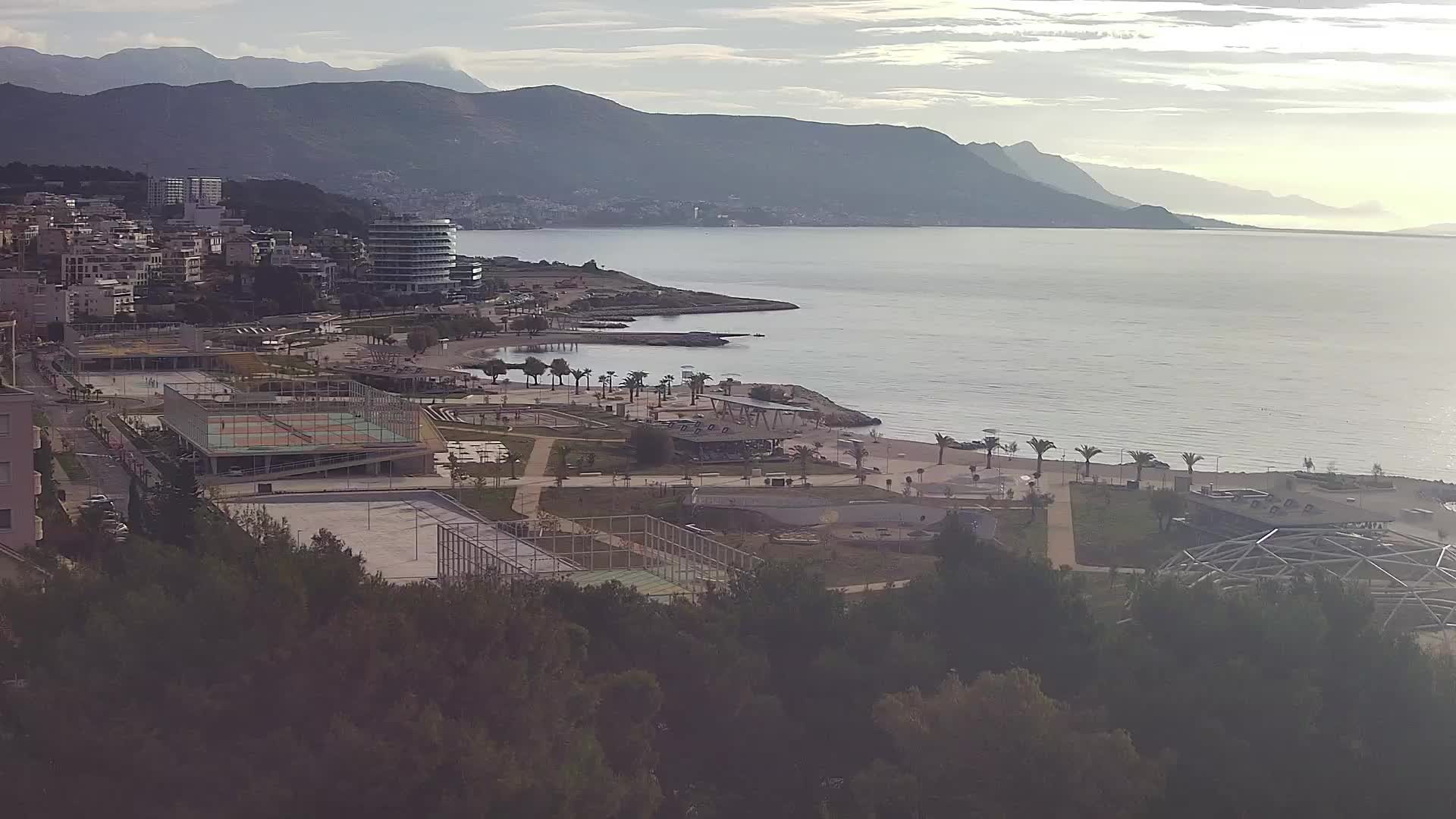 Plage Žnjan et installations sportives – Split