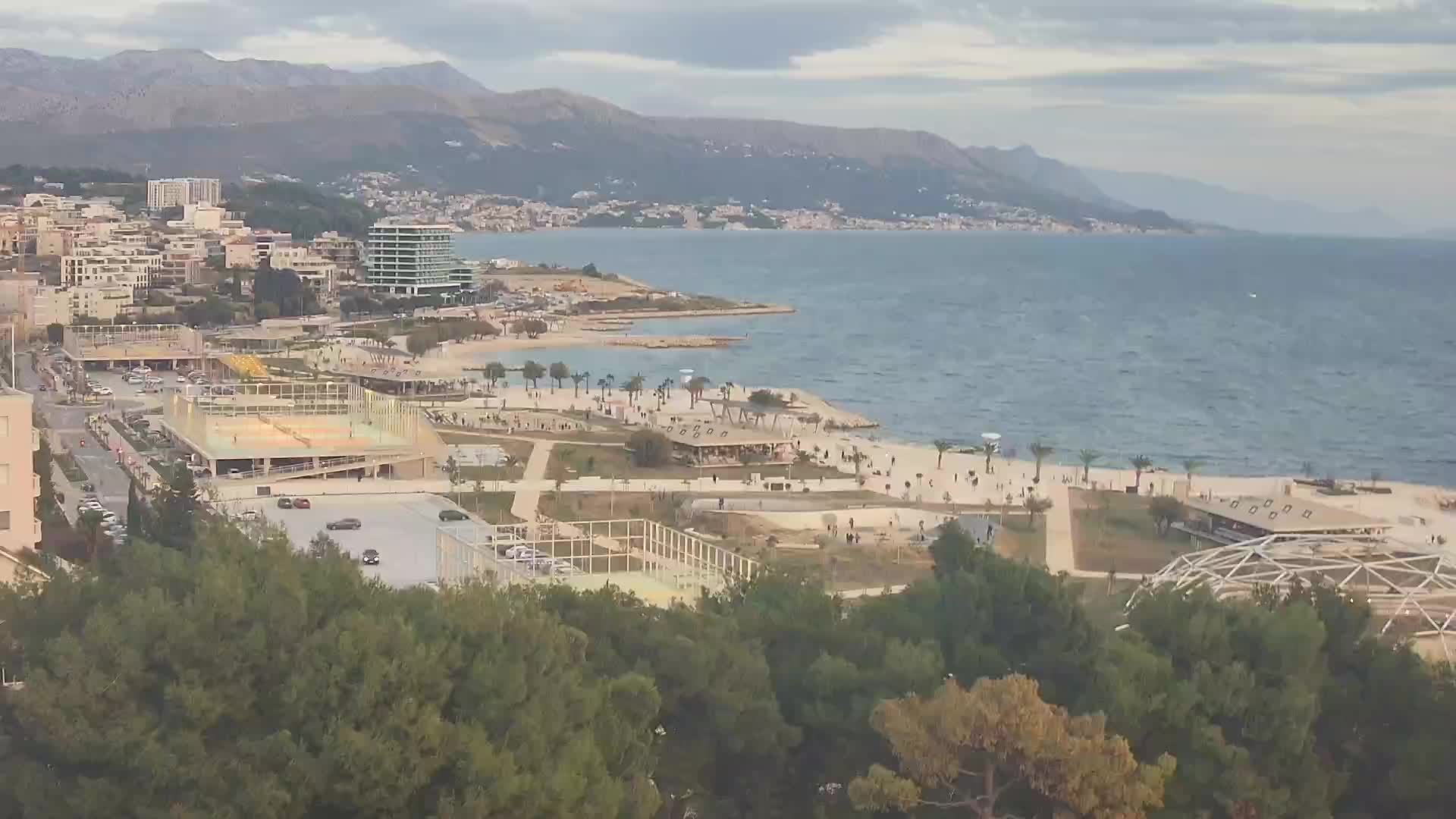 Plage Žnjan et installations sportives – Split