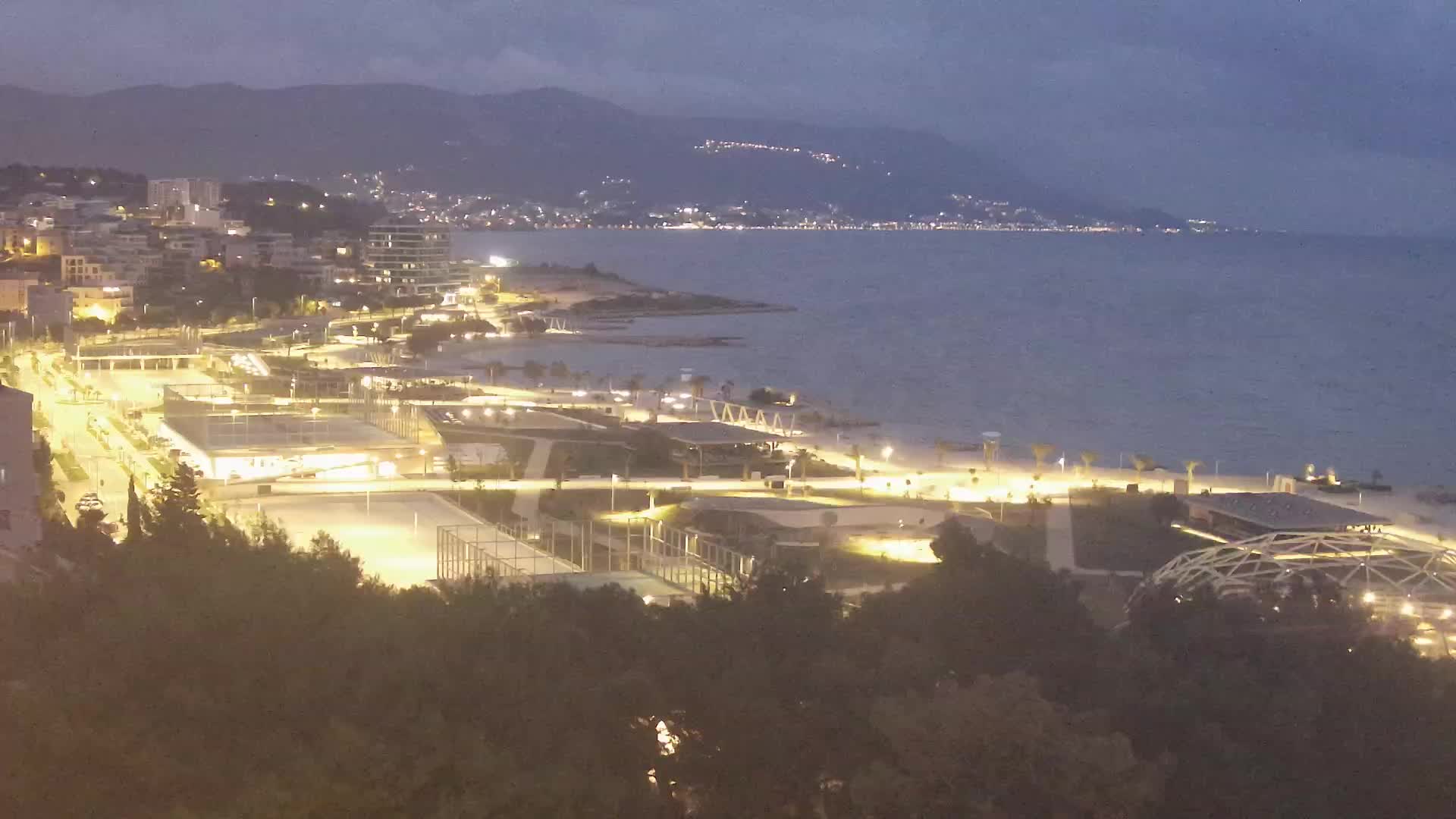 Plage Žnjan et installations sportives – Split