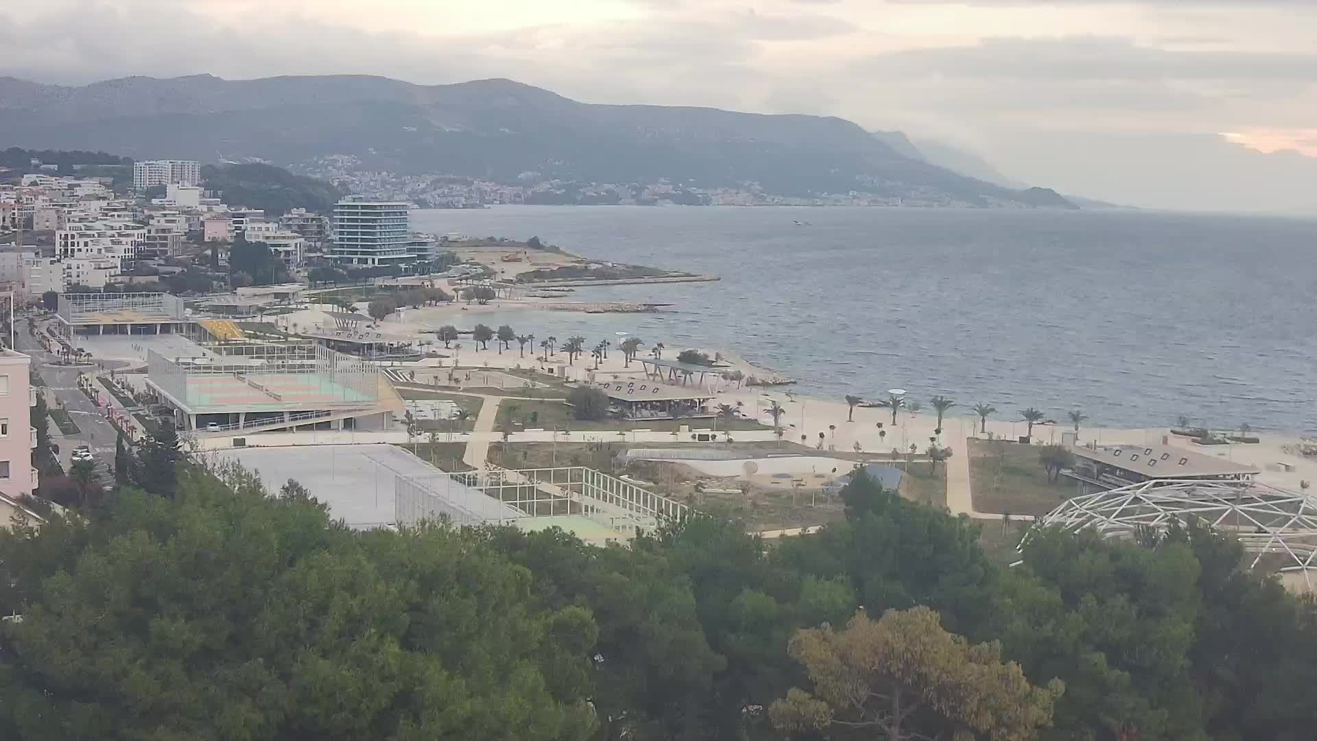 Spiaggia di Žnjan e impianti sportivi – Spalato