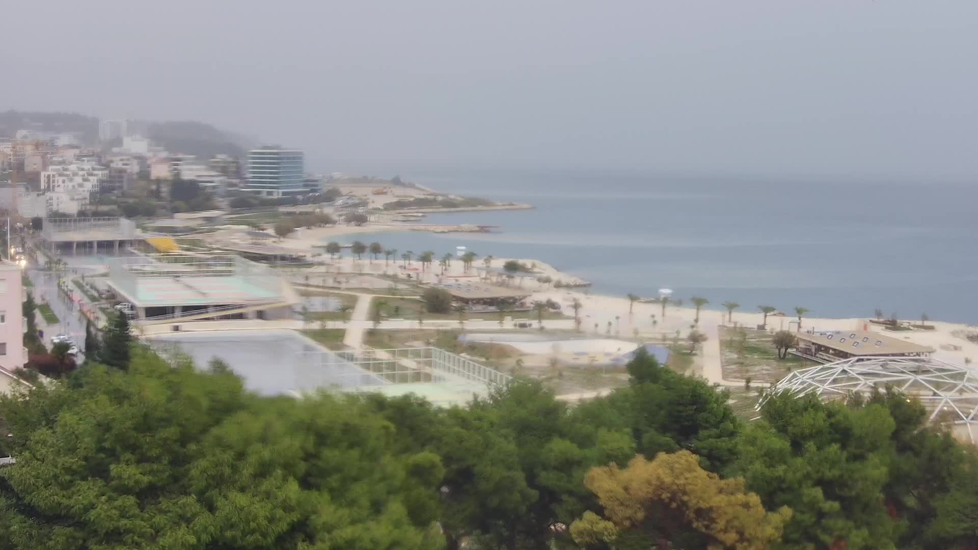 Plage Žnjan et installations sportives – Split