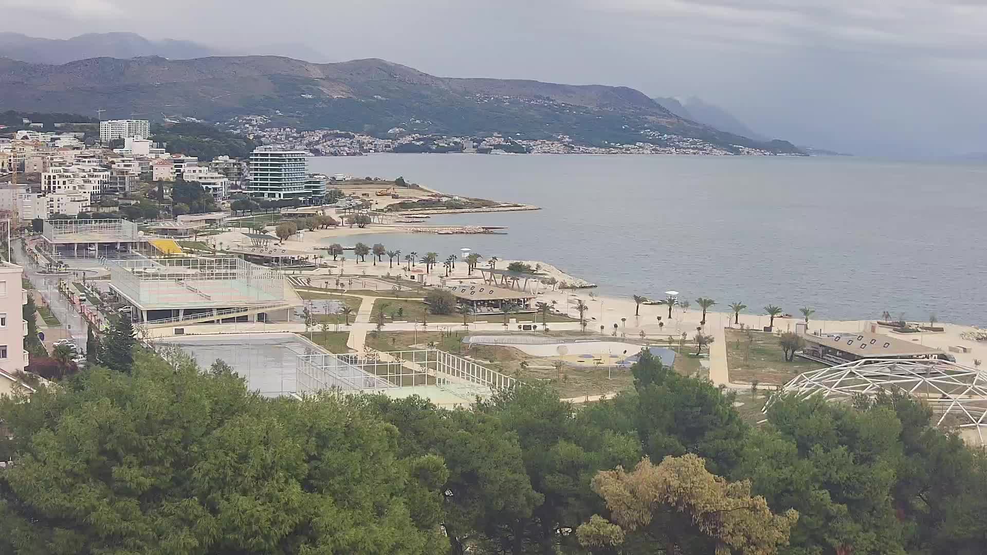Plage Žnjan et installations sportives – Split