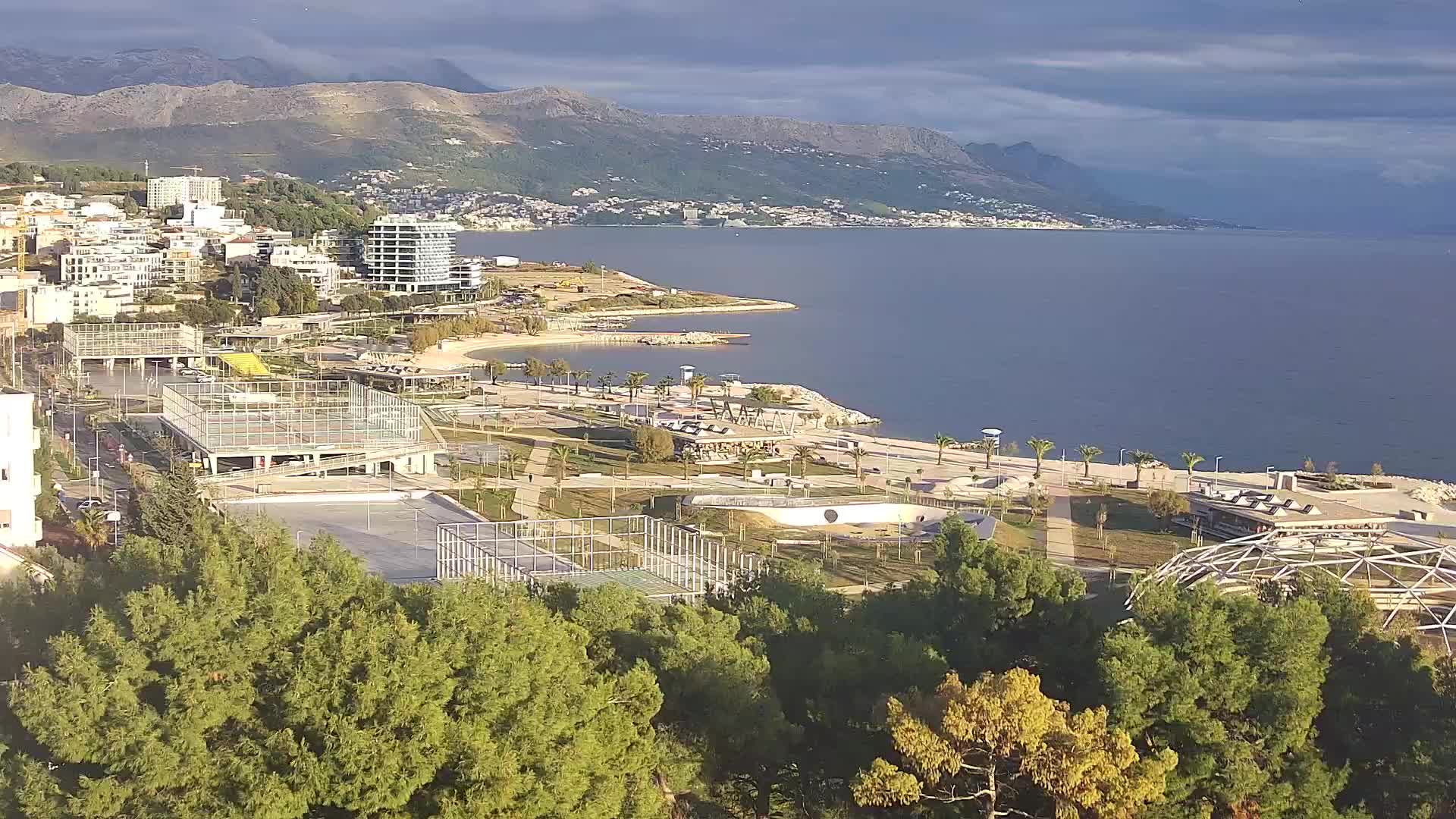 Plage Žnjan et installations sportives – Split