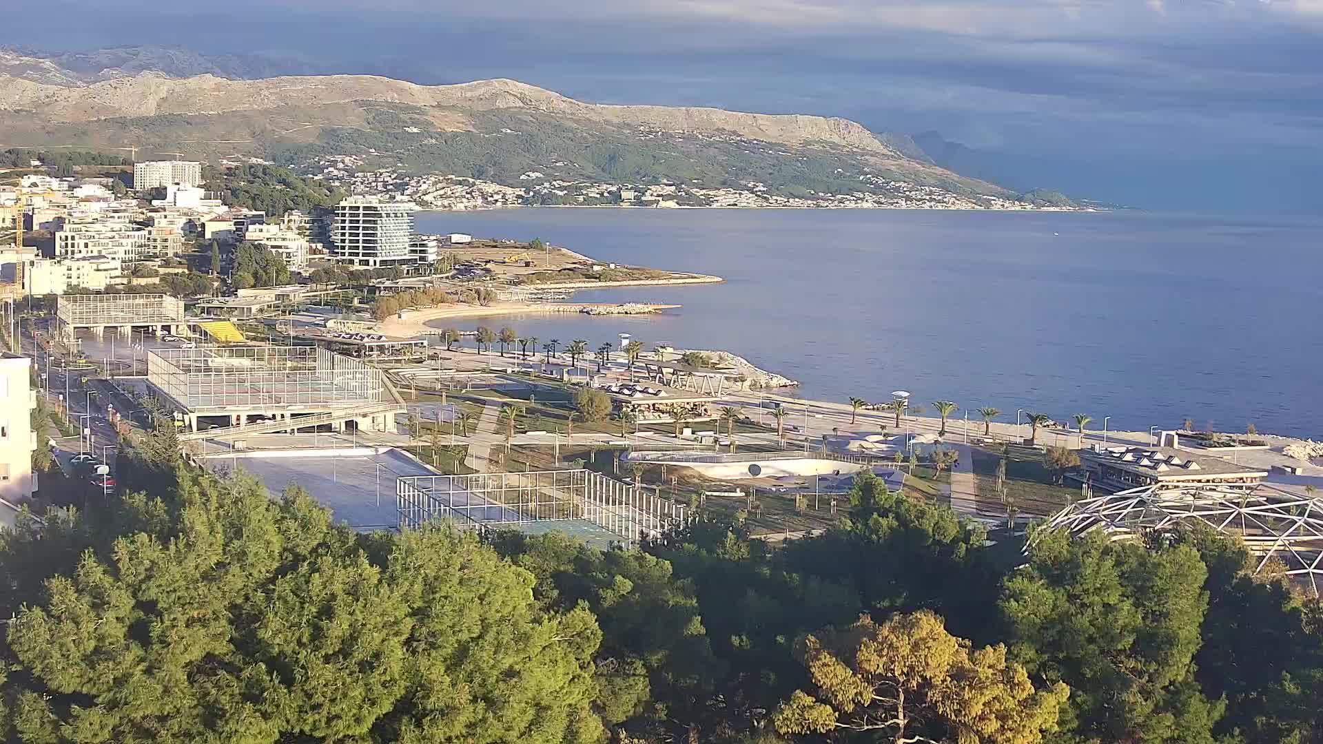 Plage Žnjan et installations sportives – Split