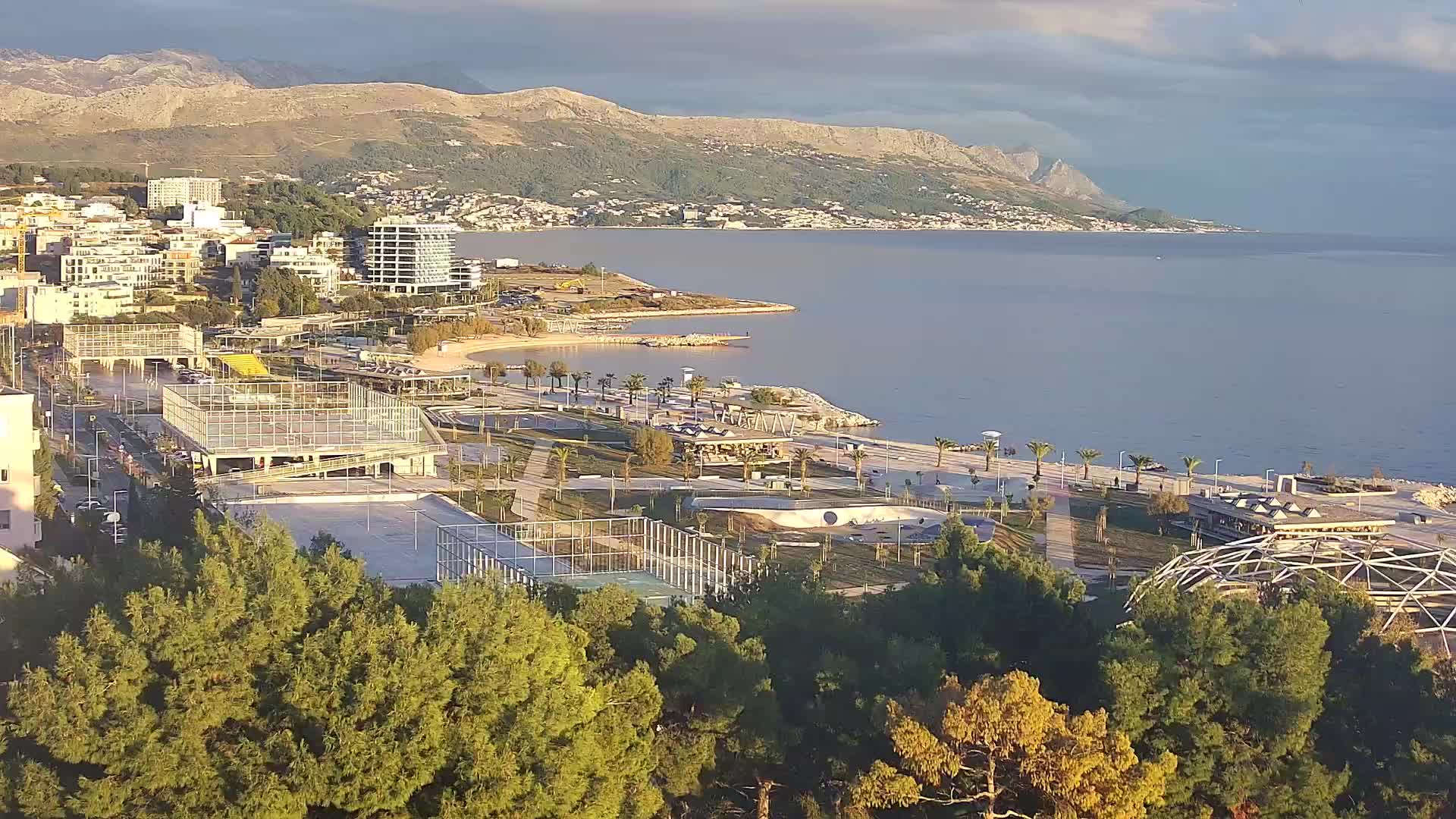 Plage Žnjan et installations sportives – Split