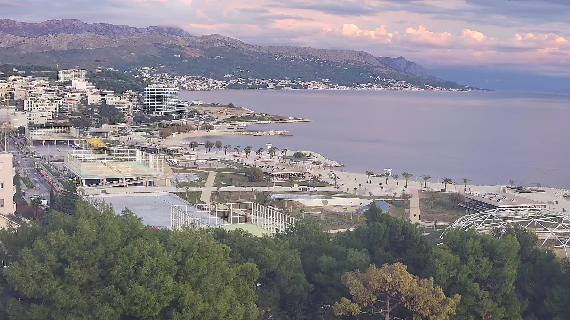 Spiaggia di Žnjan e impianti sportivi – Spalato