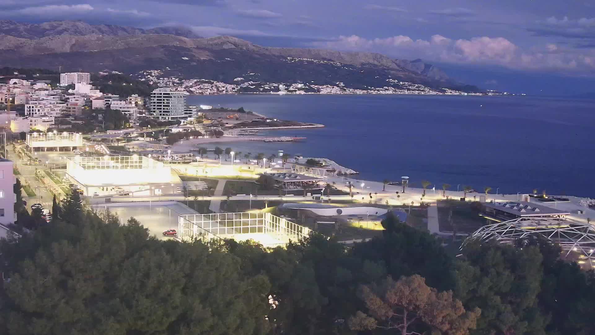 Plage Žnjan et installations sportives – Split