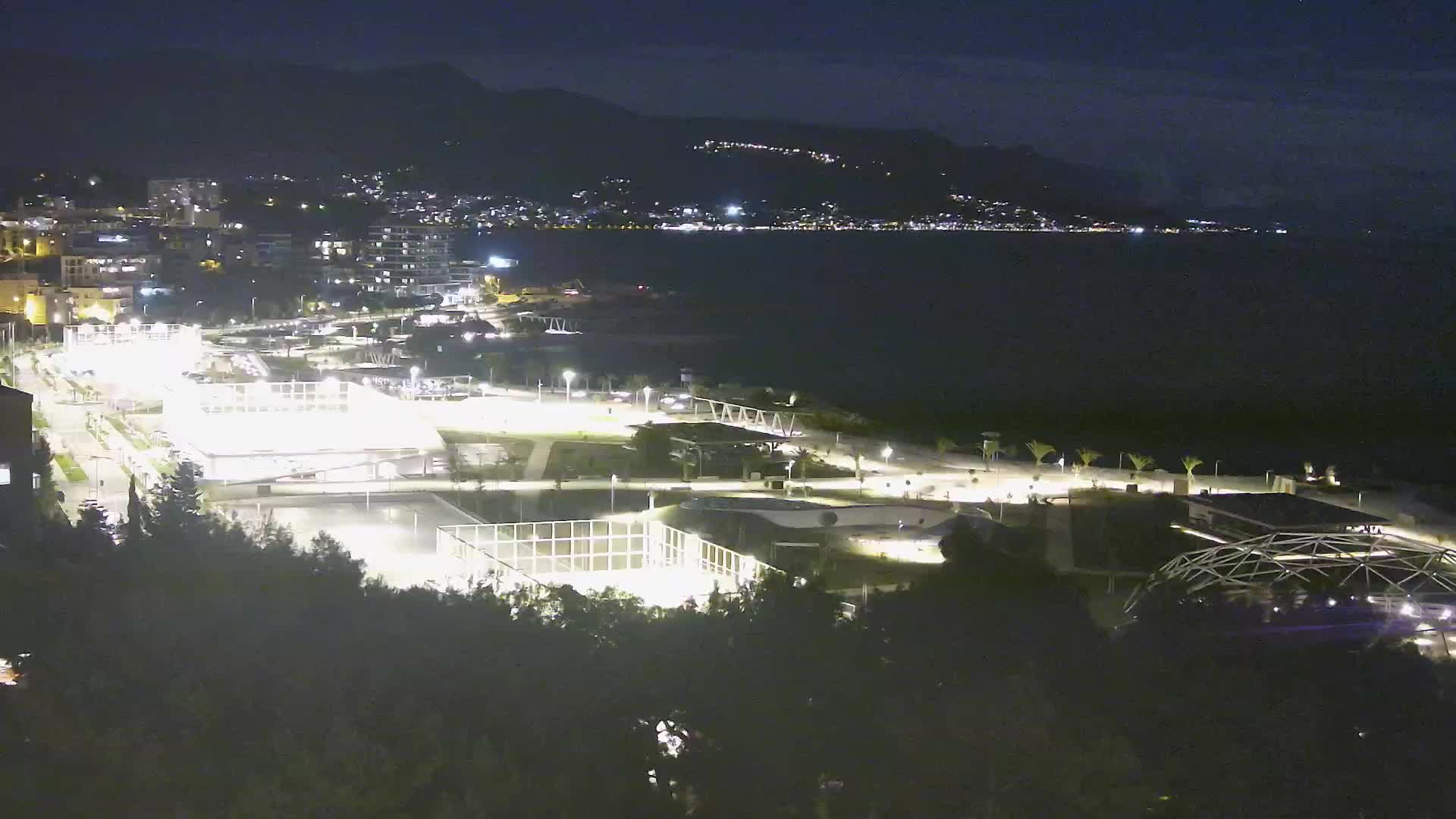 Plage Žnjan et installations sportives – Split