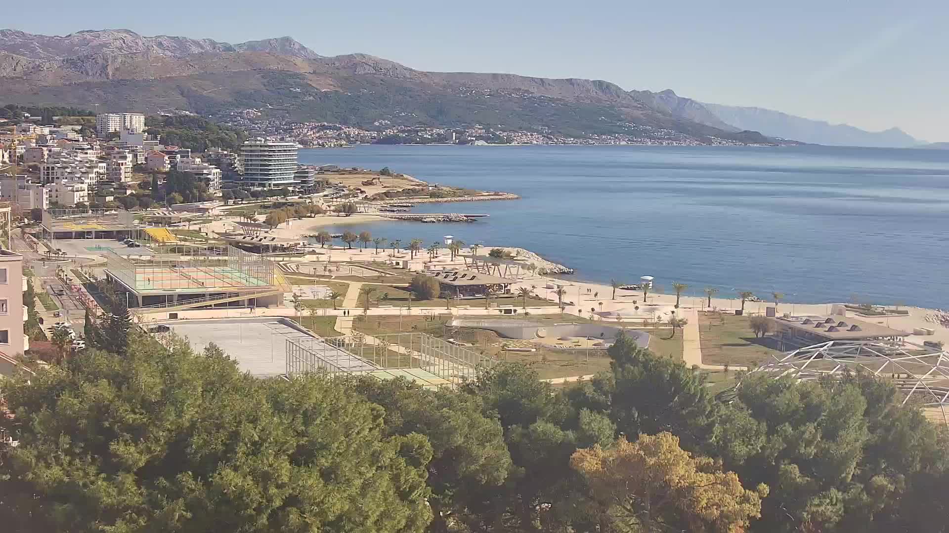 Plage Žnjan et installations sportives – Split