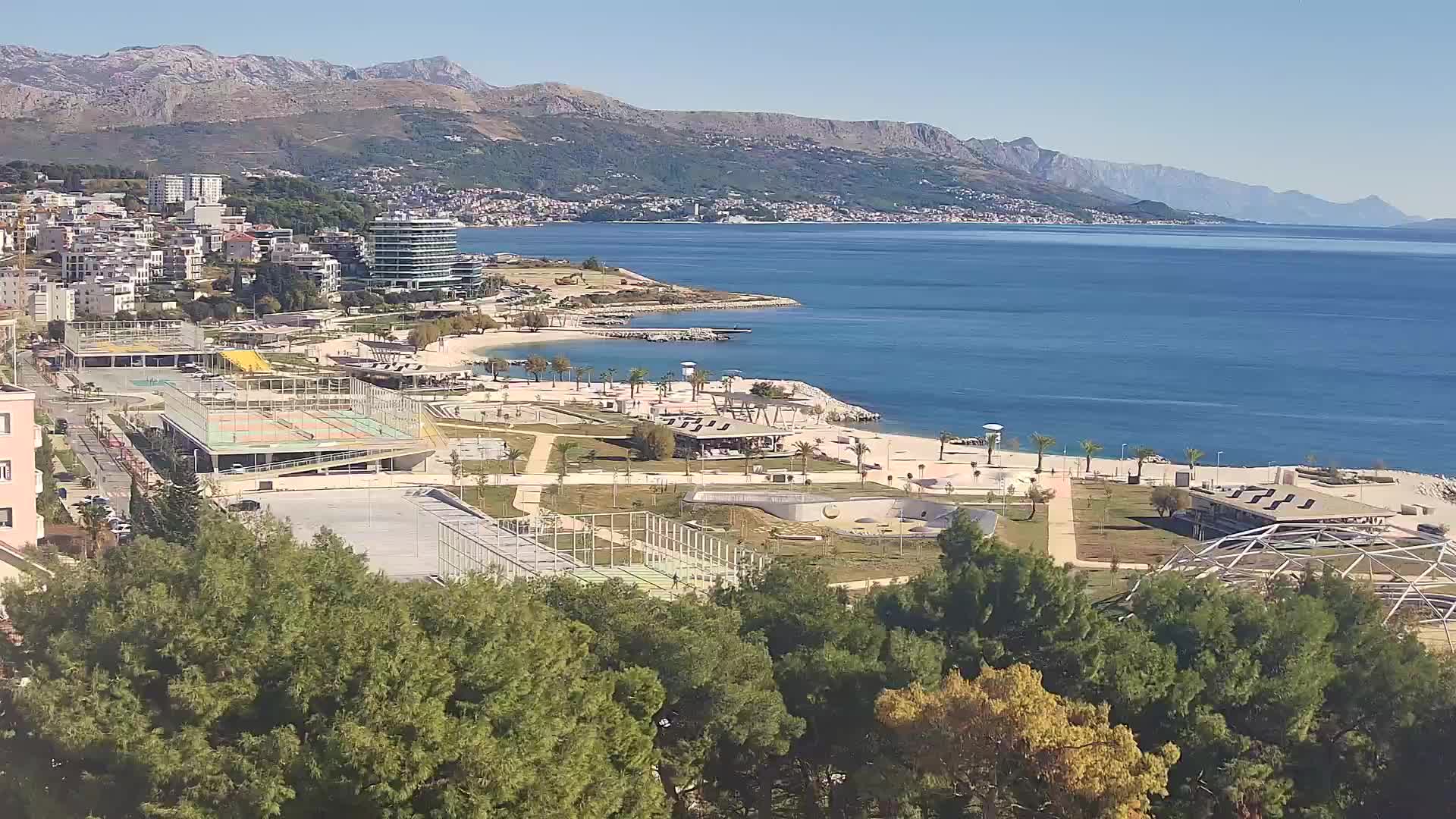 Playa Žnjan e instalaciones deportivas – Split