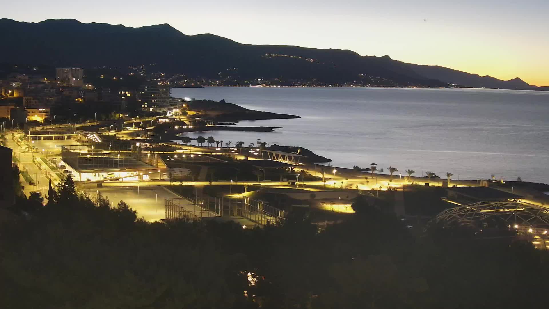 Plage Žnjan et installations sportives – Split