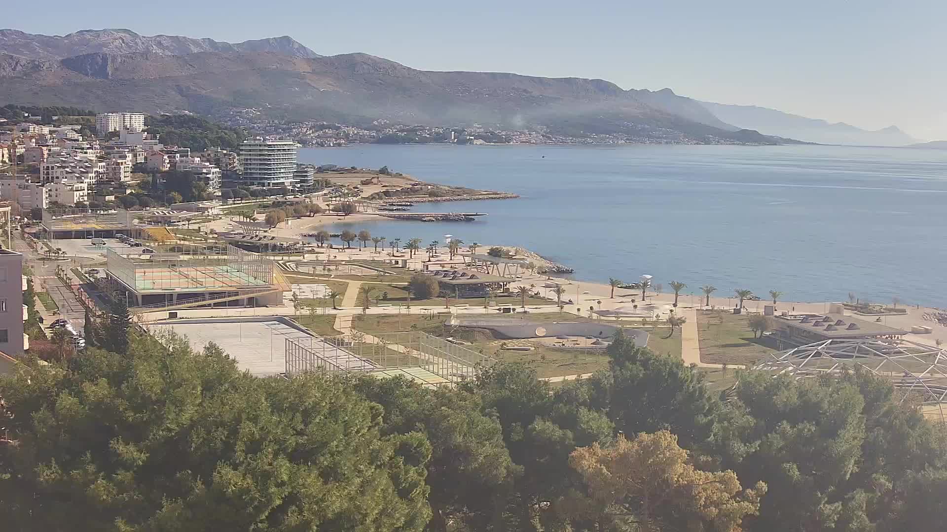 Plage Žnjan et installations sportives – Split