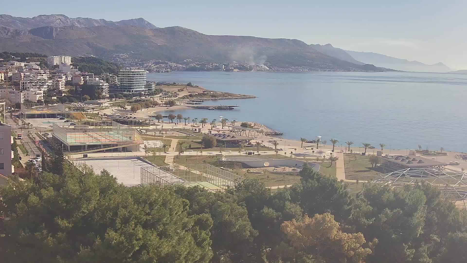 Plage Žnjan et installations sportives – Split