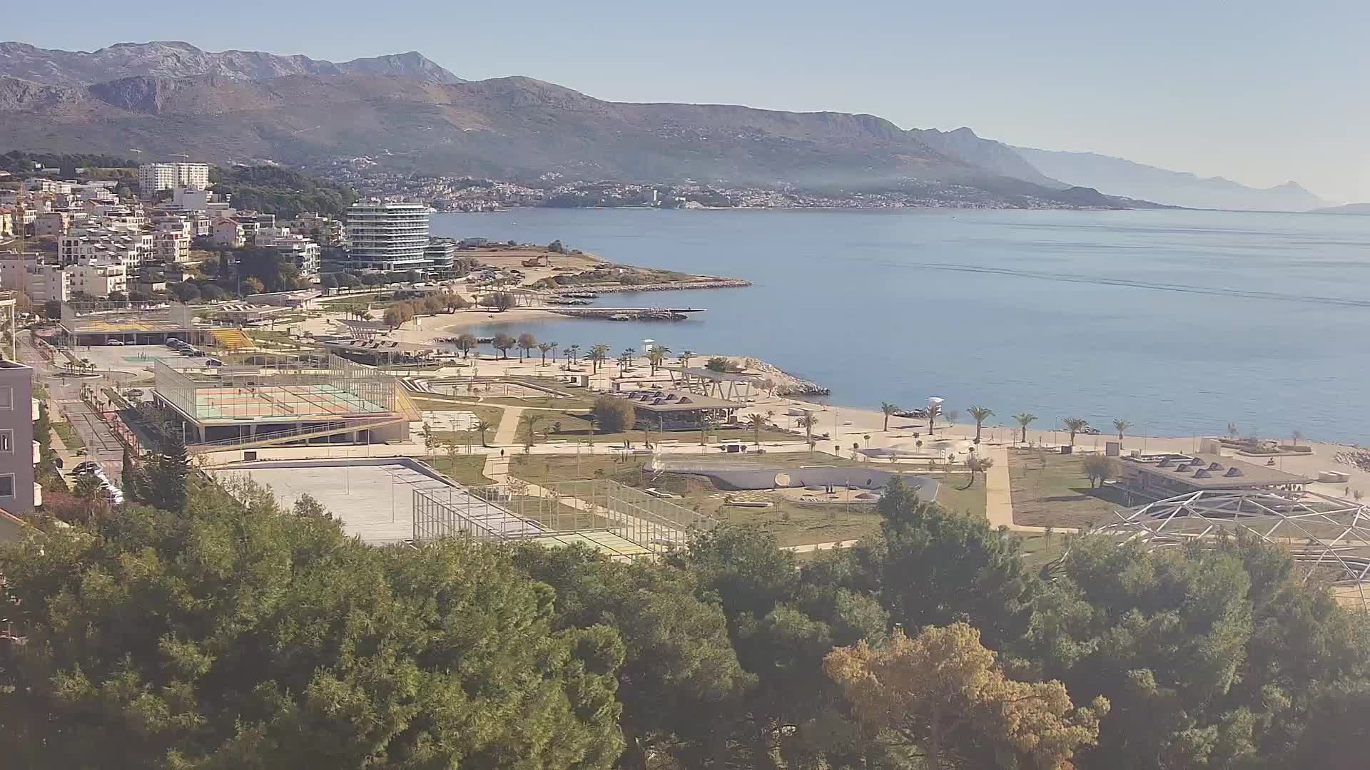 Plage Žnjan et installations sportives – Split
