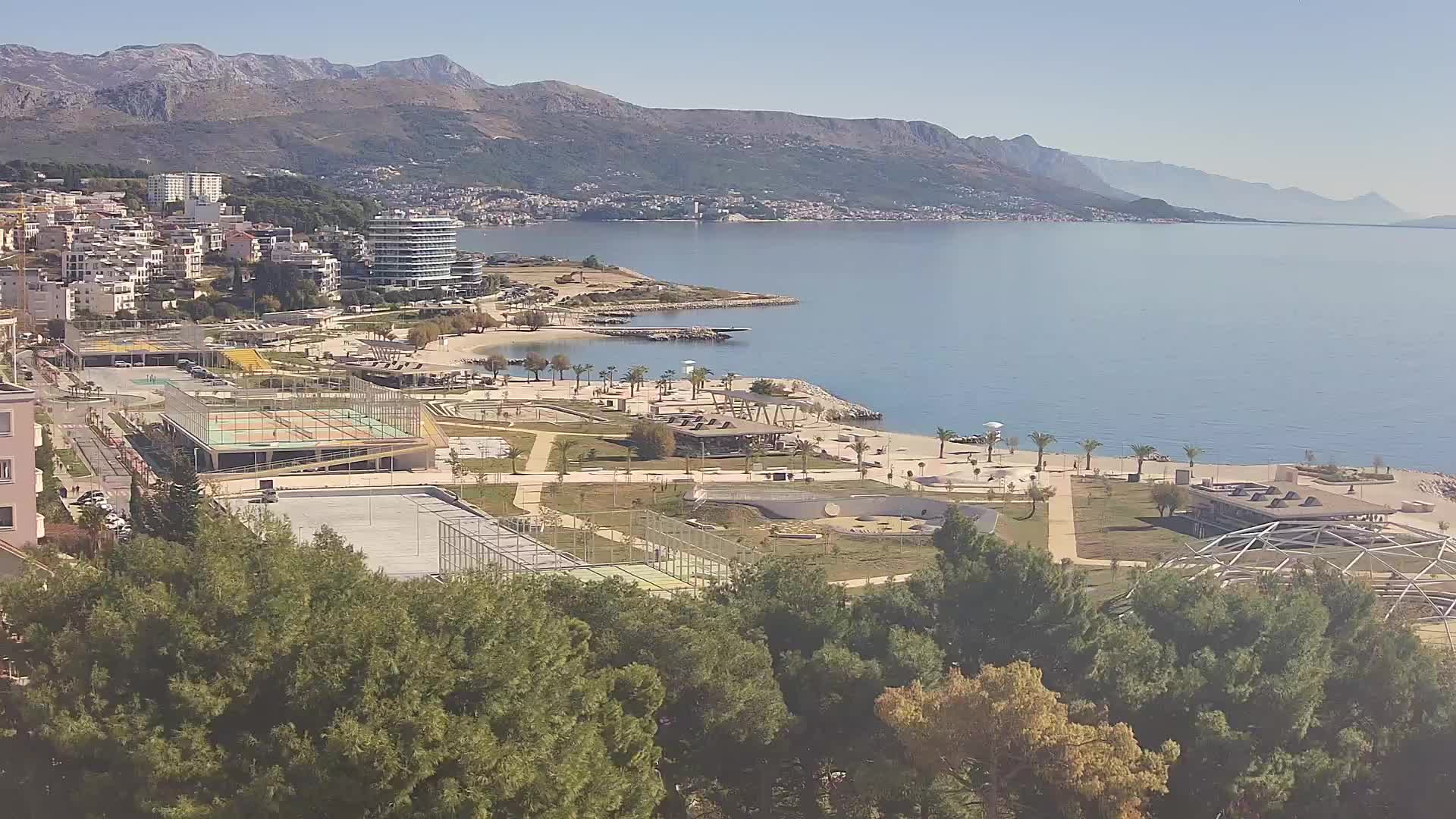 Playa Žnjan e instalaciones deportivas – Split