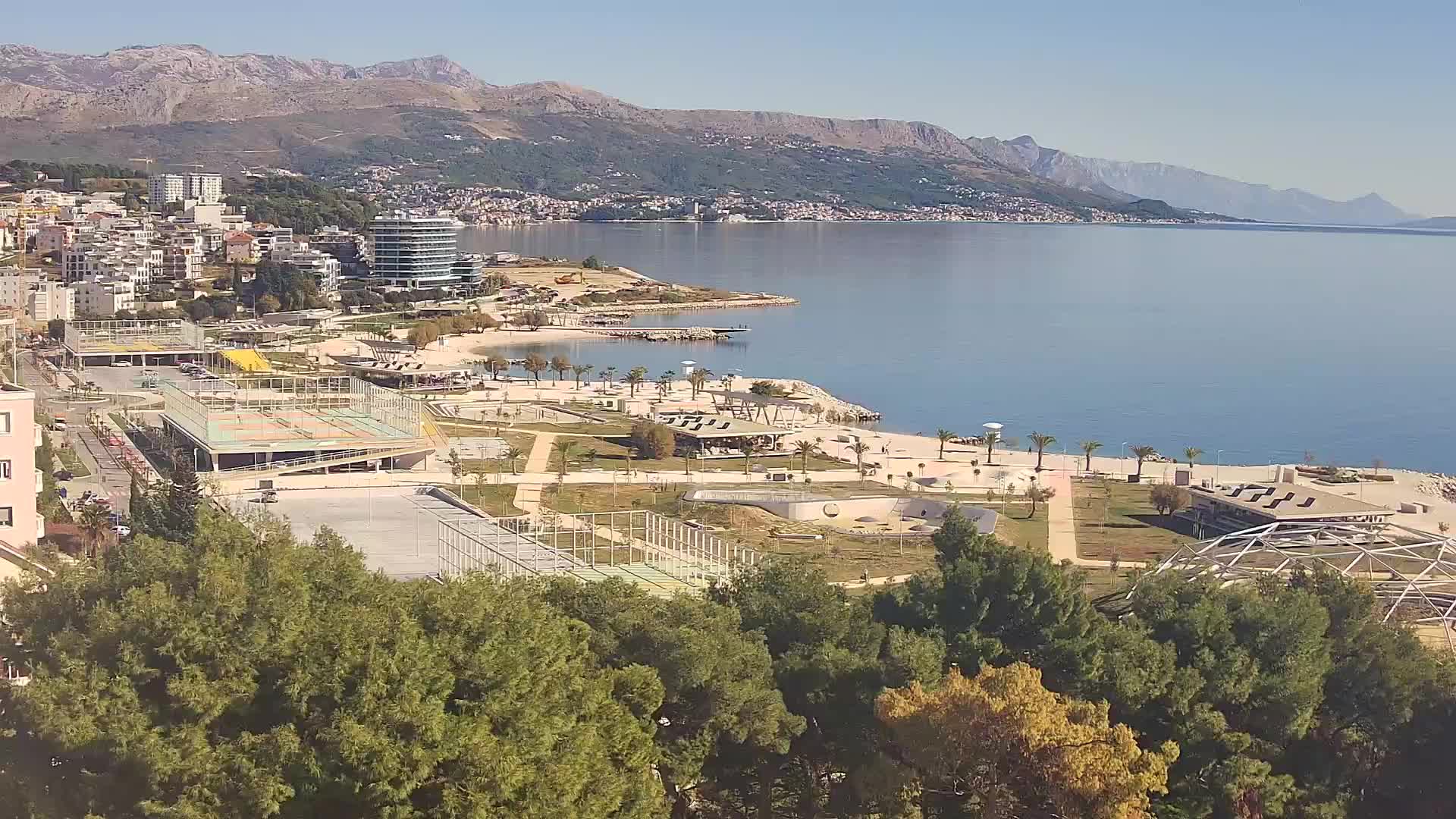 Plage Žnjan et installations sportives – Split